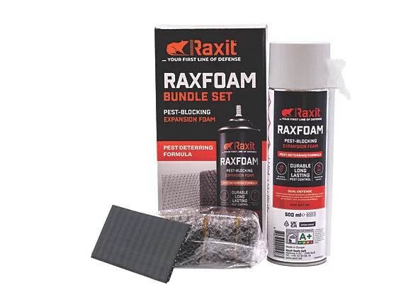 Metex Raxit RaxFoam Insects, Rodents & Small Animals Foam Sealant Set 500ml