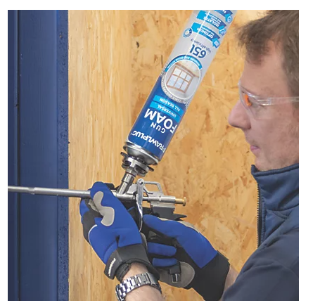 Rawlplug Expanding Foam Gun Grade 830ml