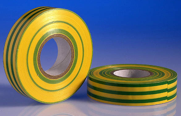 Insulation Tape 19mm x 33Mts green/yellow
