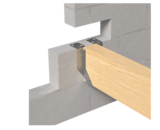 Simpson Strong-Tie Masonry Joist Hangers 47mm x 140mm 4 Pack