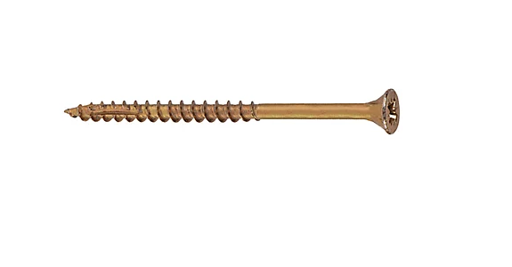 Reisser Cutter PZ Countersunk High Performance Woodscrews 5mm x 70mm 200 Pack 