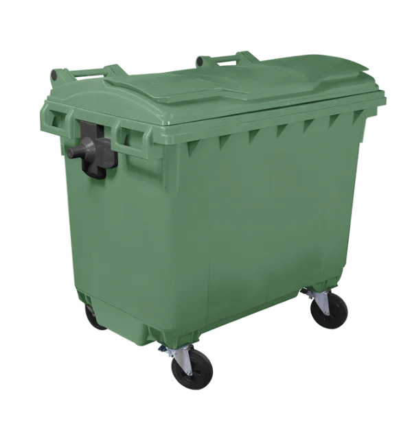Contenedor plastico 660L HDPE
