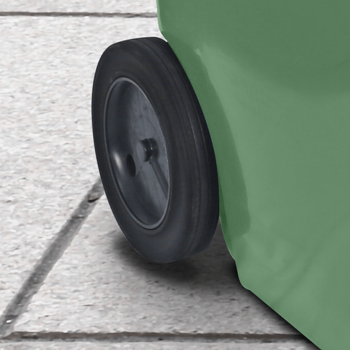 Contenedor plastico 360L HDPE