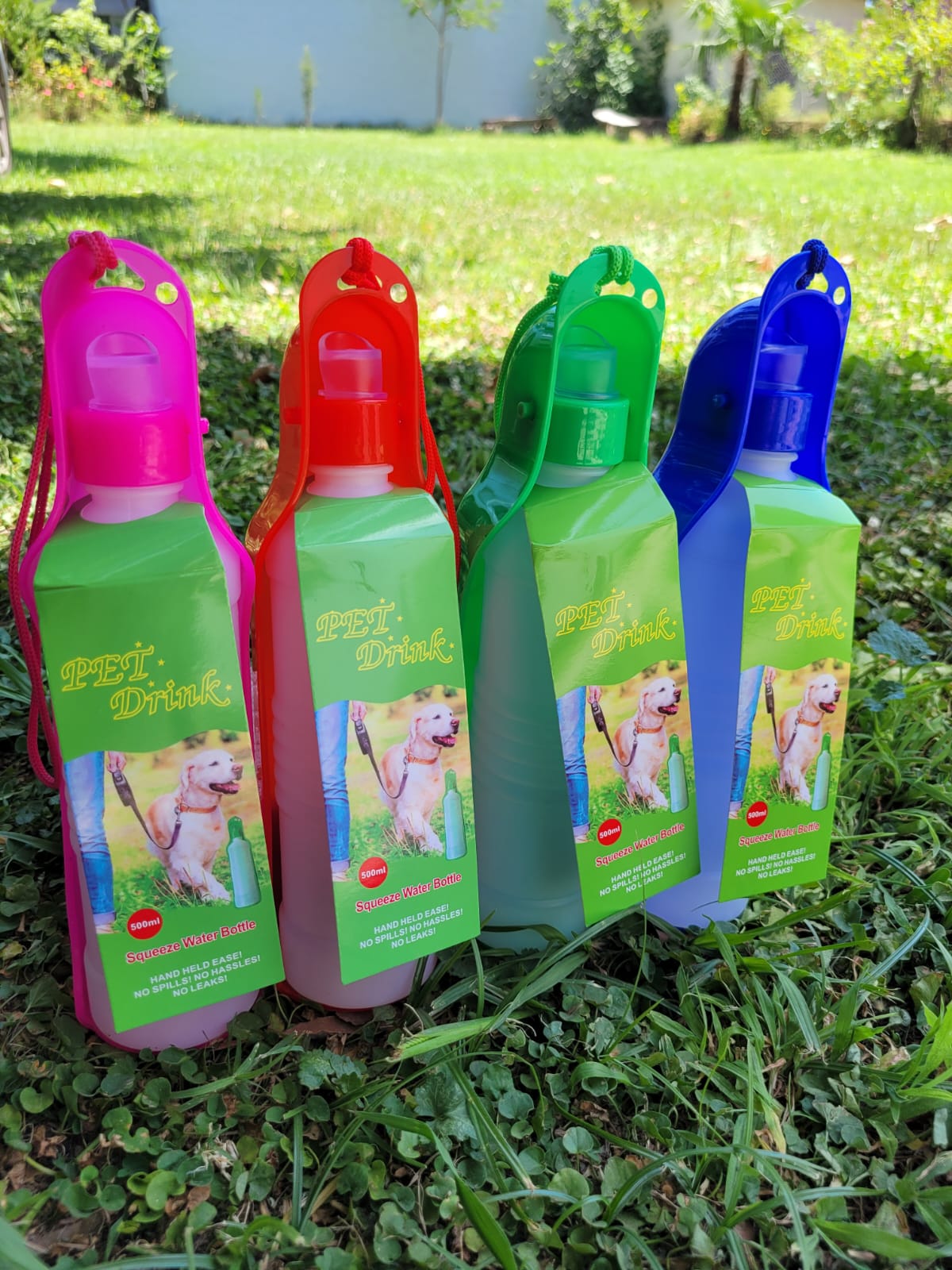 Botella portátil para mascotas