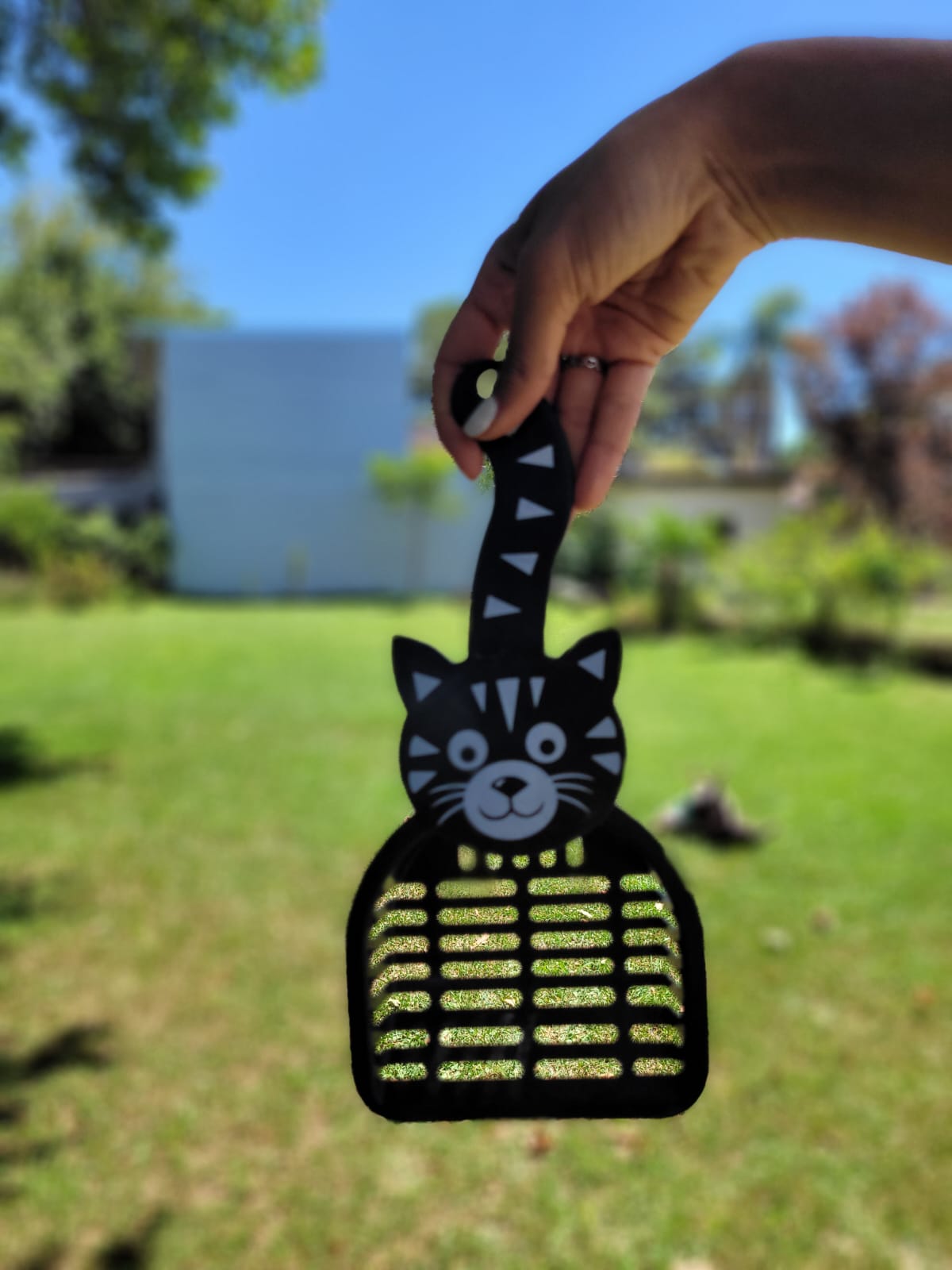 Palitas para limpieza de arena de gato