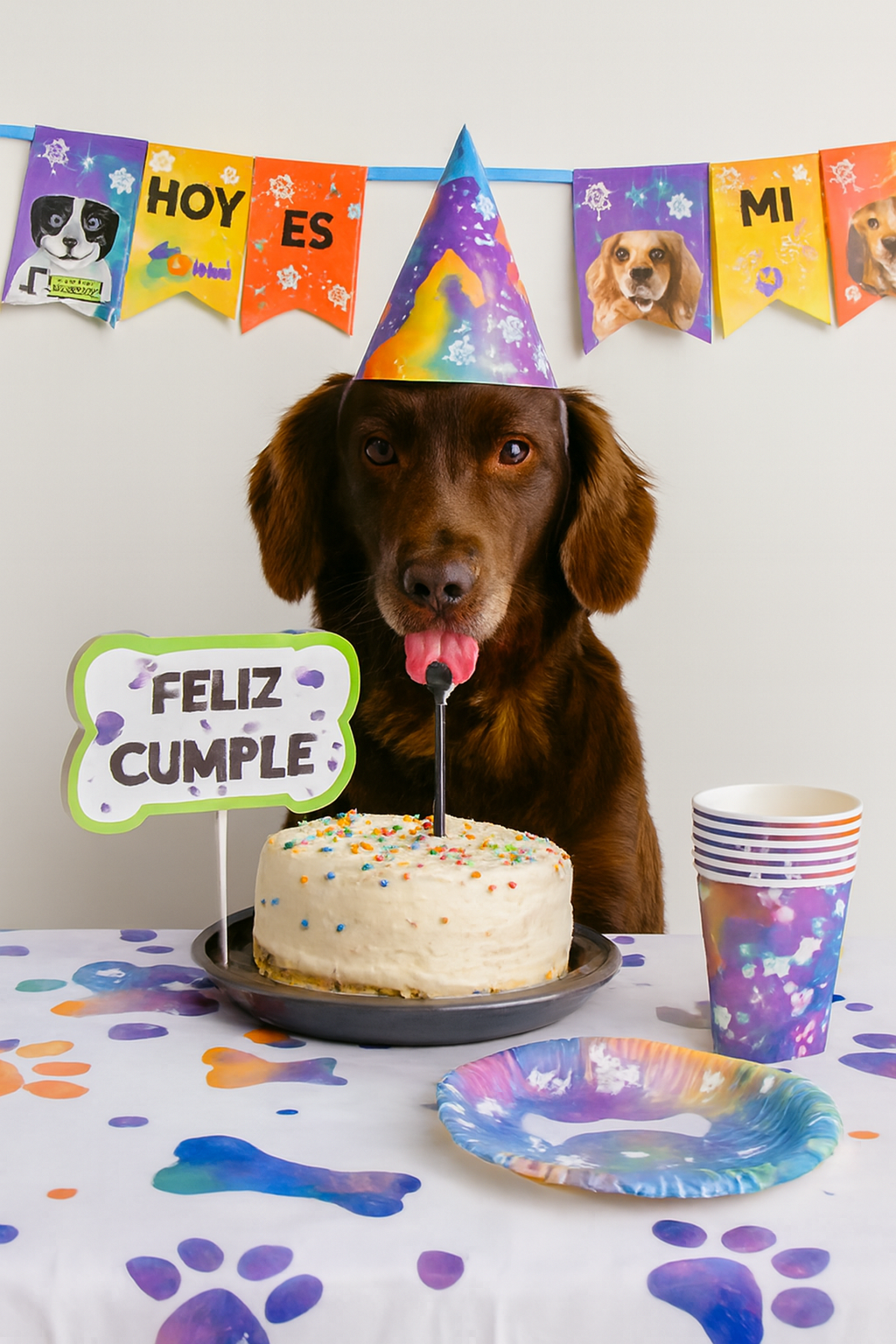 Kit Fiesta de Cumpleaños para Mascotas