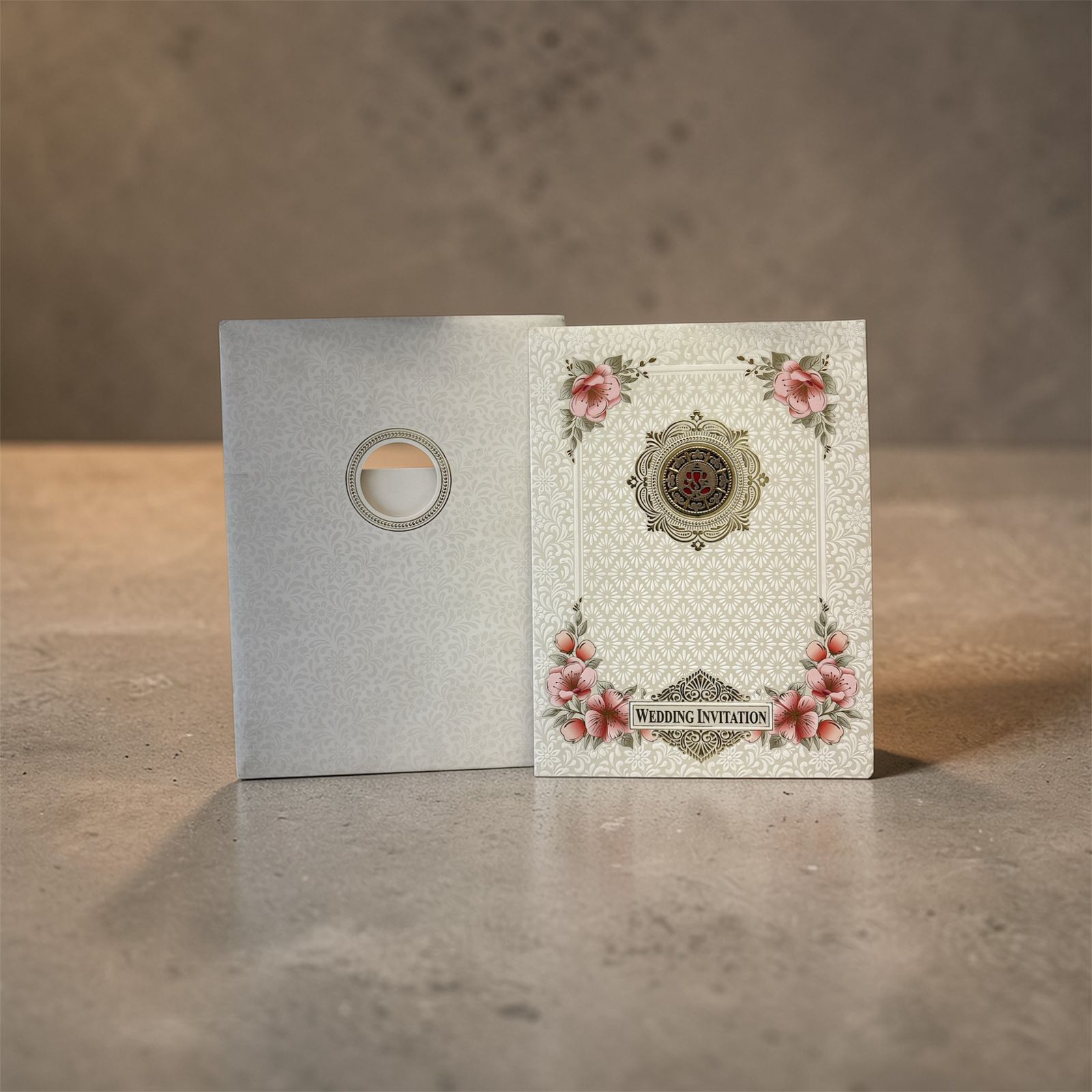 Floral Wedding Invitation Card