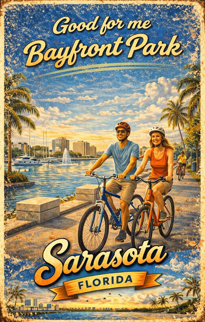 Bayfront Park Sarasota Poster