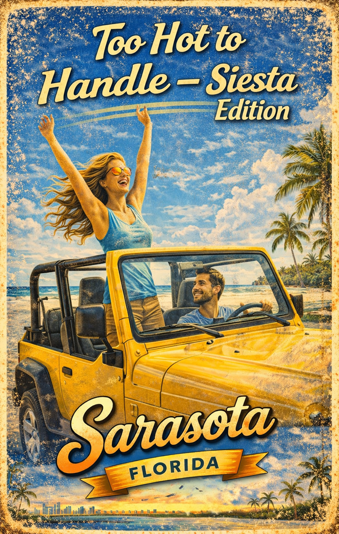 Sarasota Florida Vintage Poster