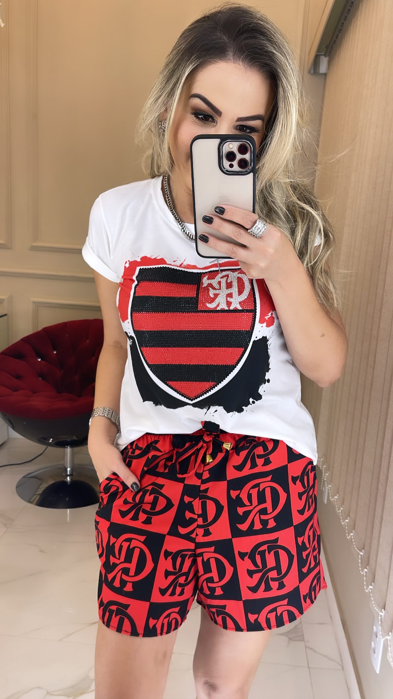 Camiseta Flamengo Feminino