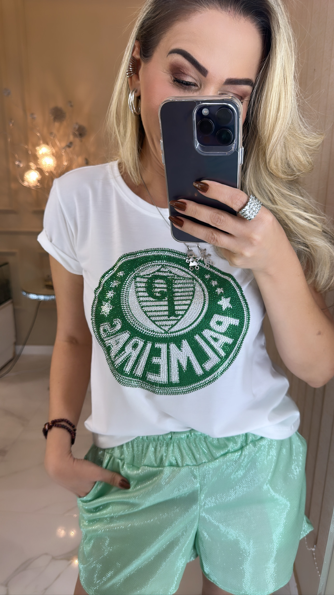 Camiseta Palmeiras Feminina
