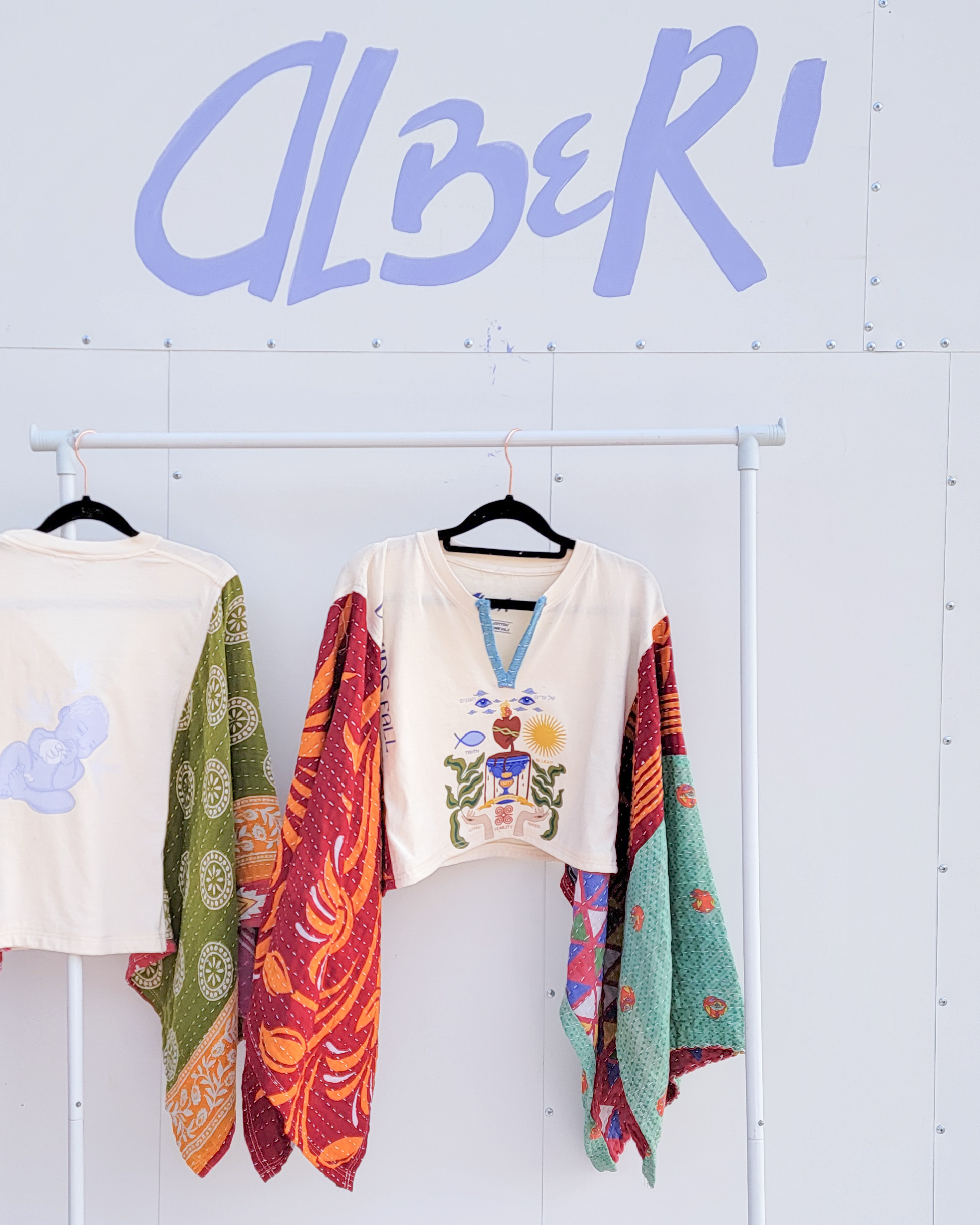 Nea Kantha 100% Cotton Scrap Tee