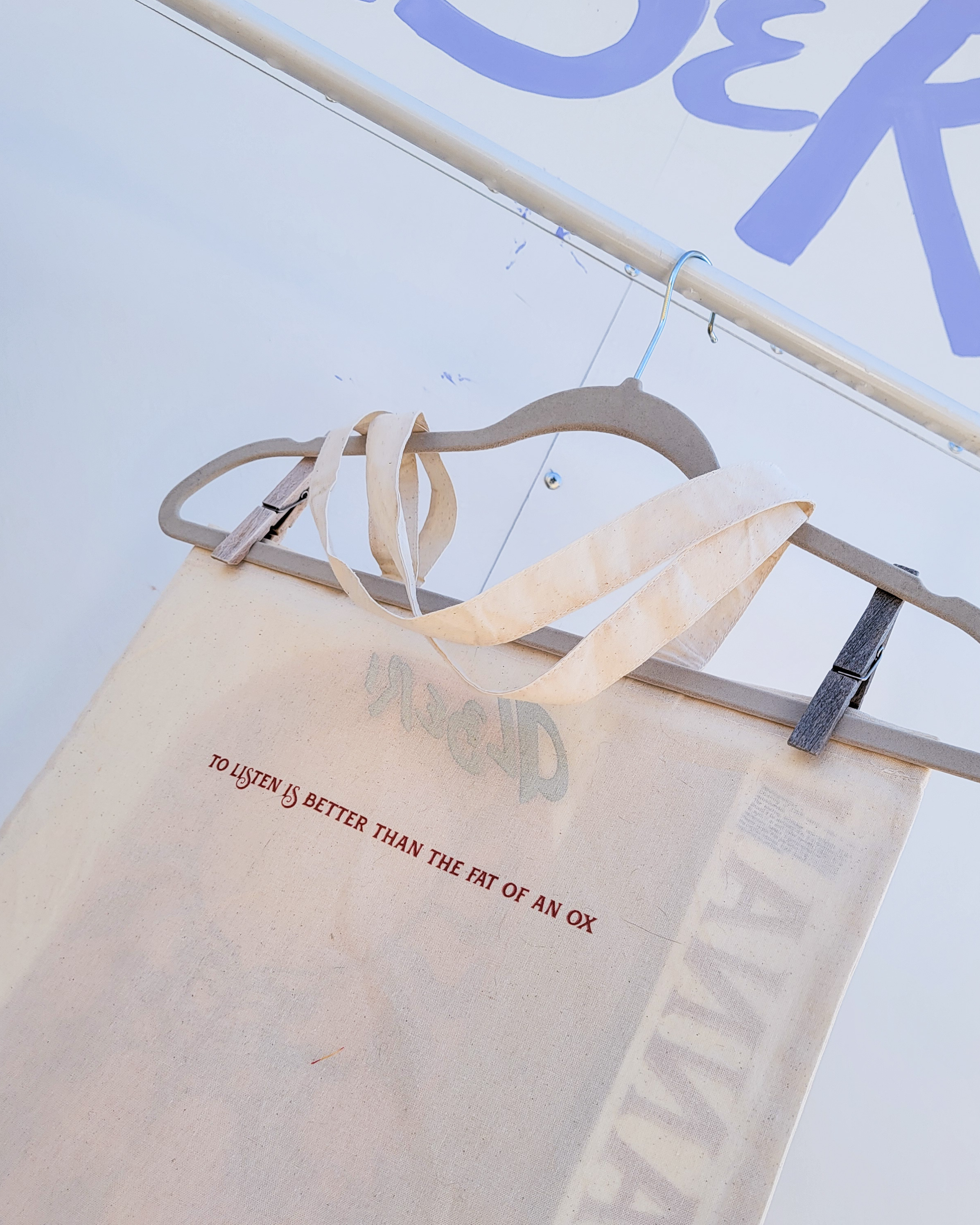 100% Cotton All Canvas Bag