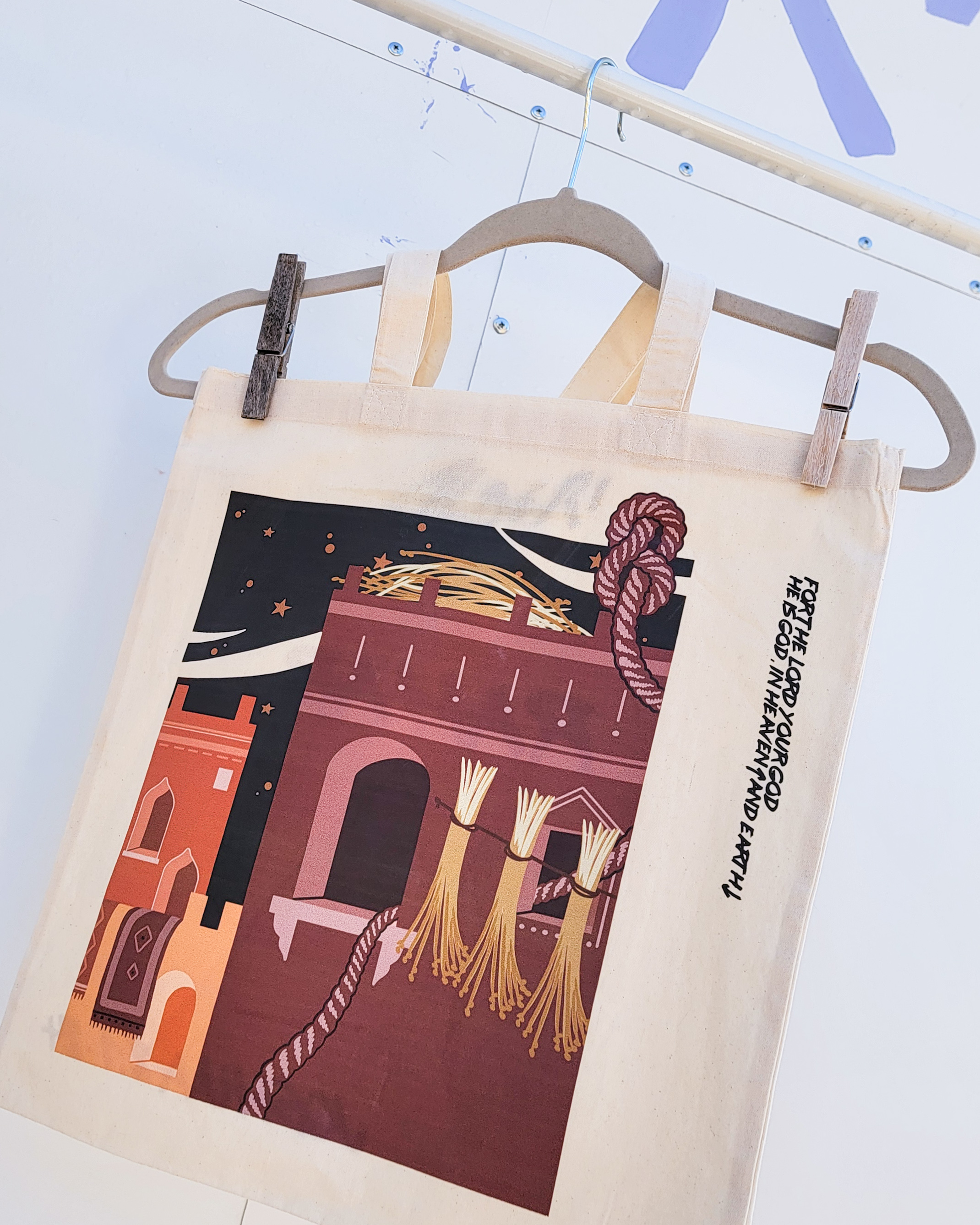 100% Cotton All Canvas Bag