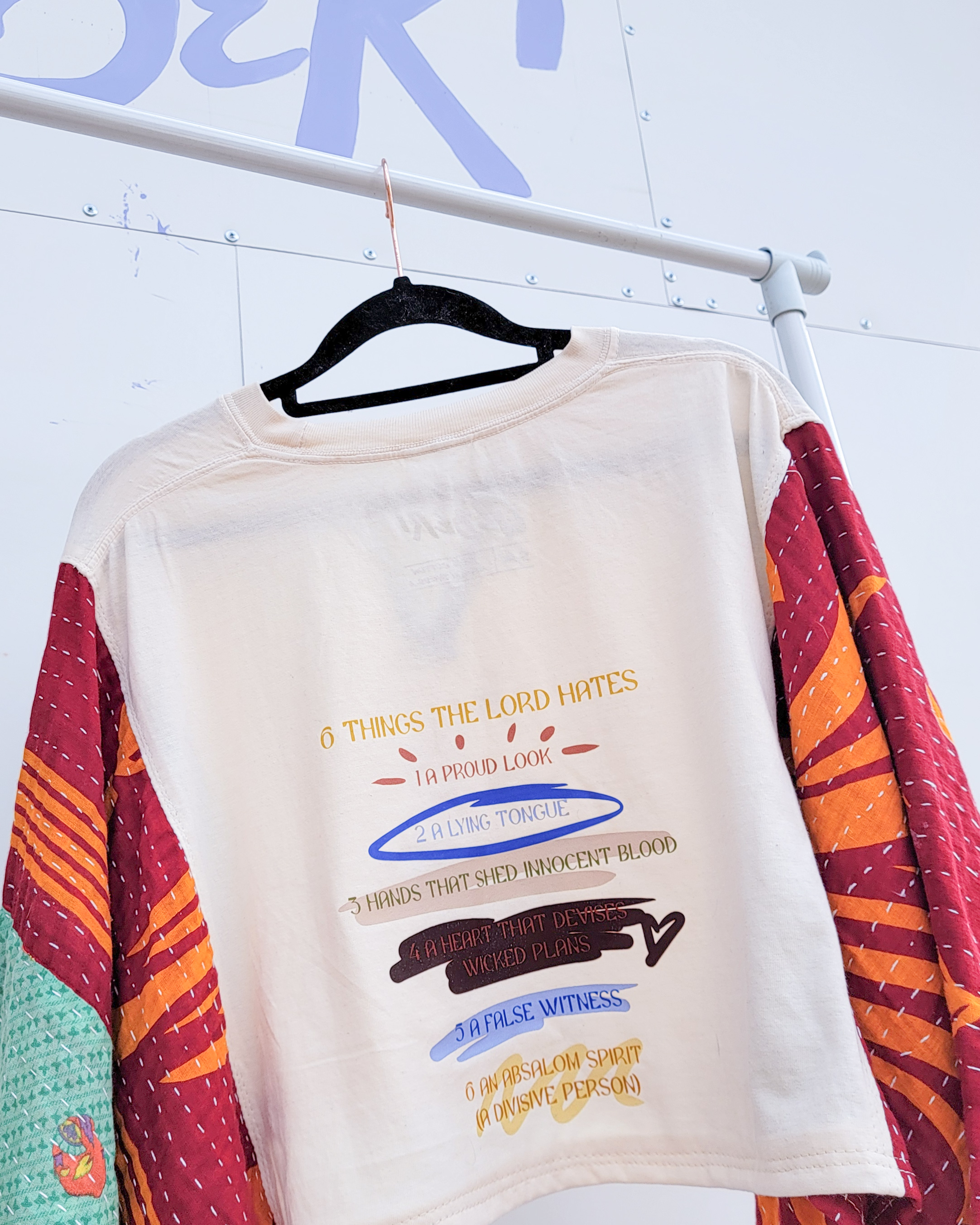 Nea Kantha 100% Cotton Scrap Tee