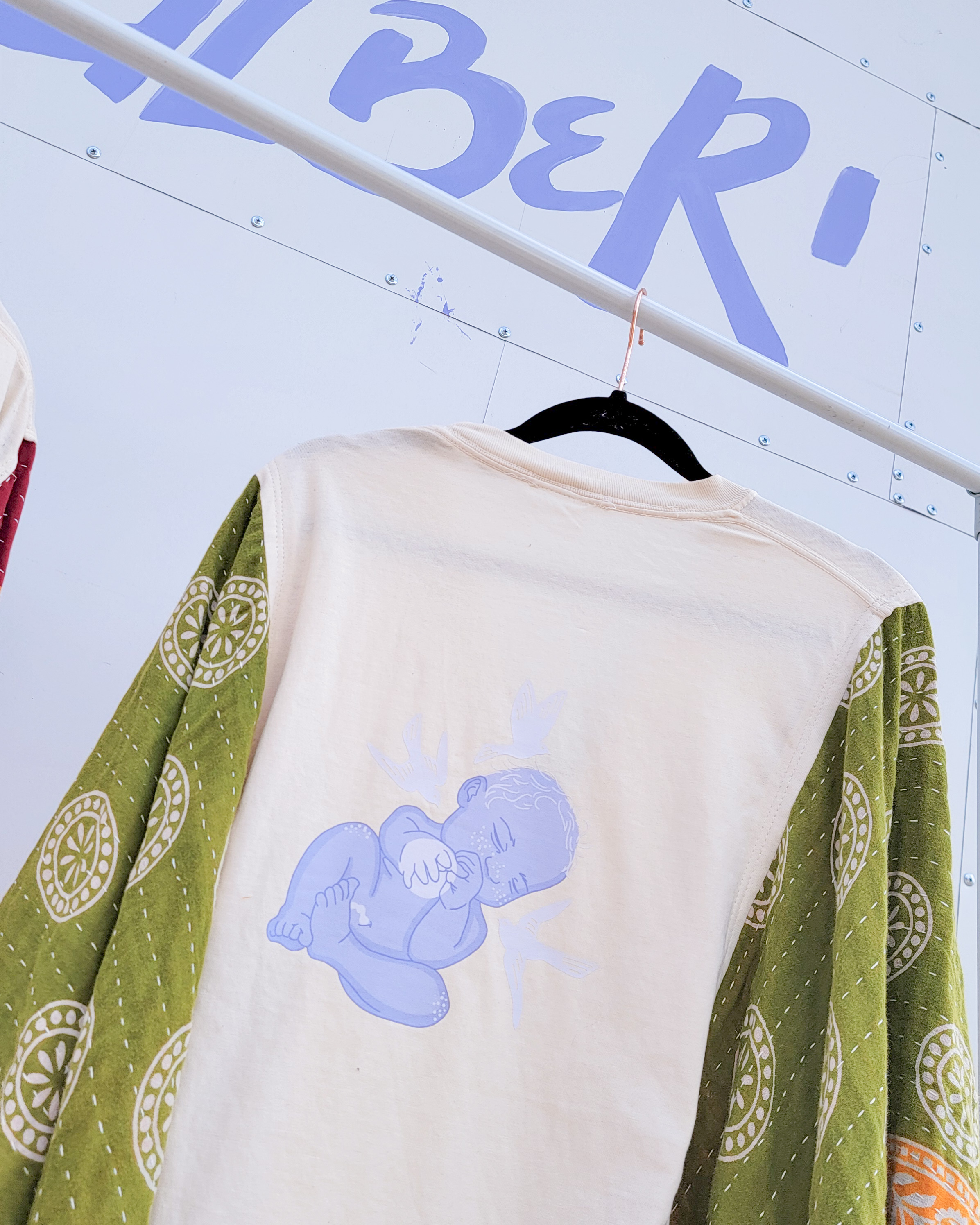 Nea Kantha 100% Cotton Scraps Tee