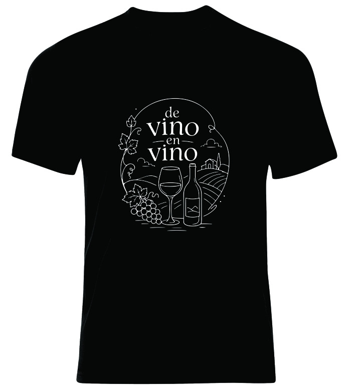 Camiseta 'De vino en vino'