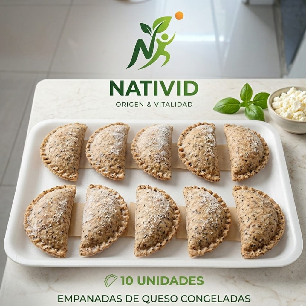 empanada integral de queso congelada