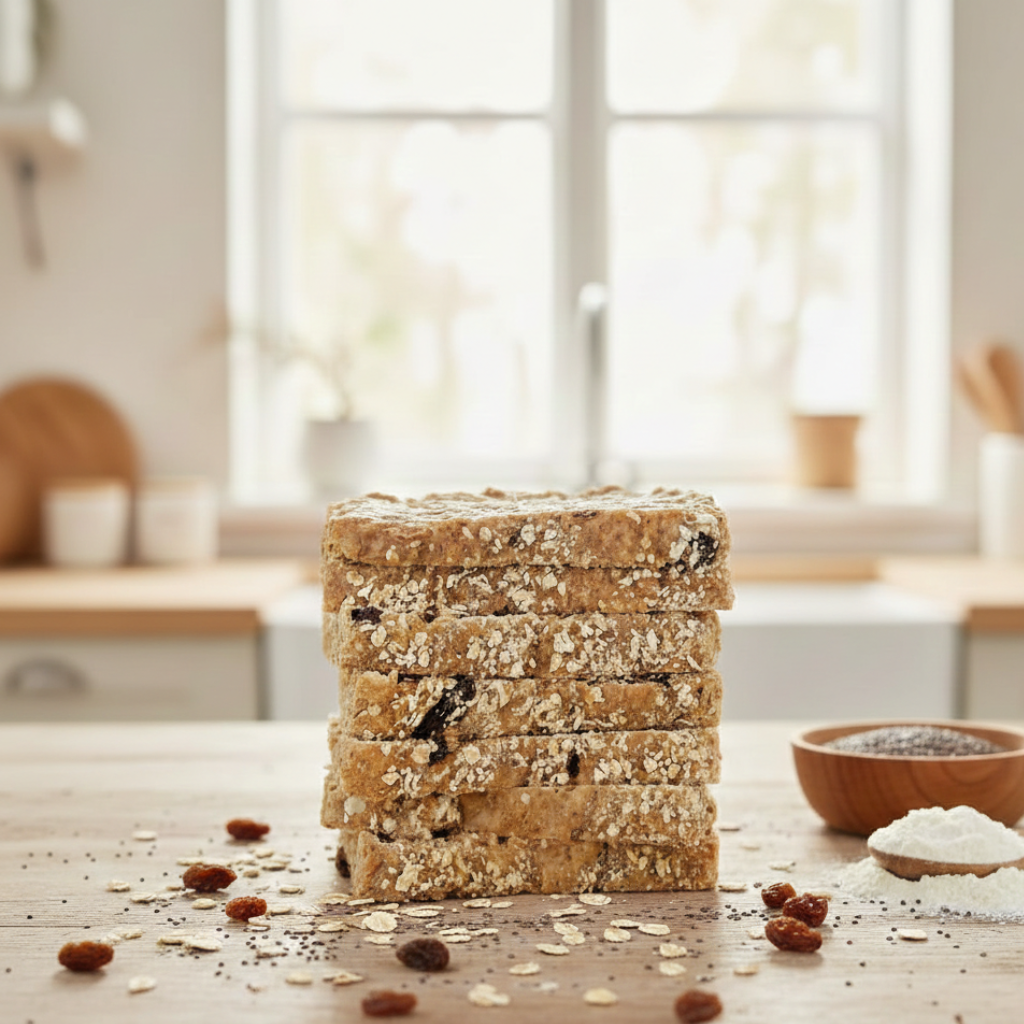 Pan Integral de Uvas, Chía y Avena 500 gr