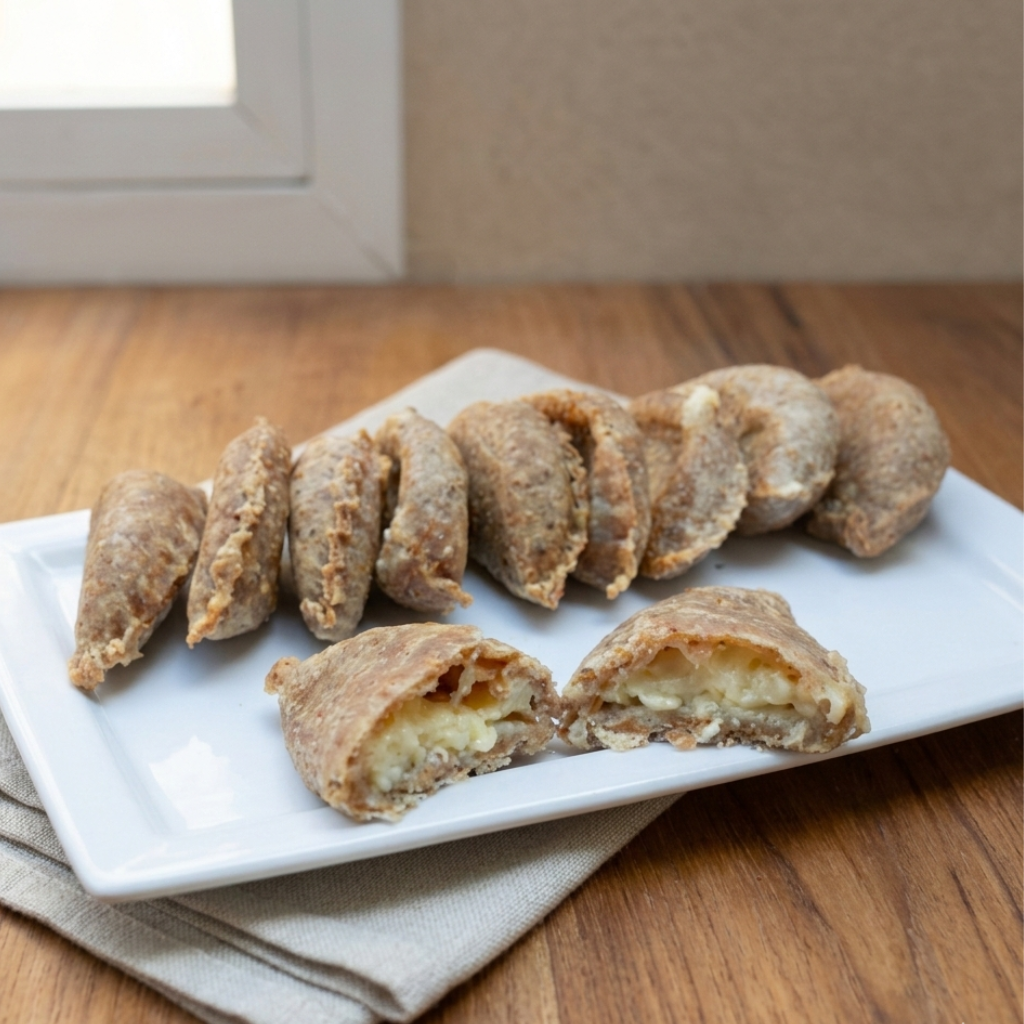 empanada integral de queso horneada