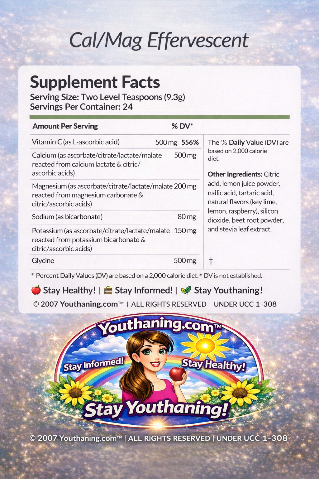 Cal/Mag Effervescent - Case Of 12