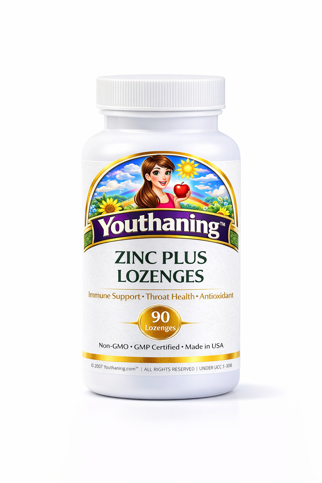 Zinc Plus Lozenges 90 Capsules - Case of 12