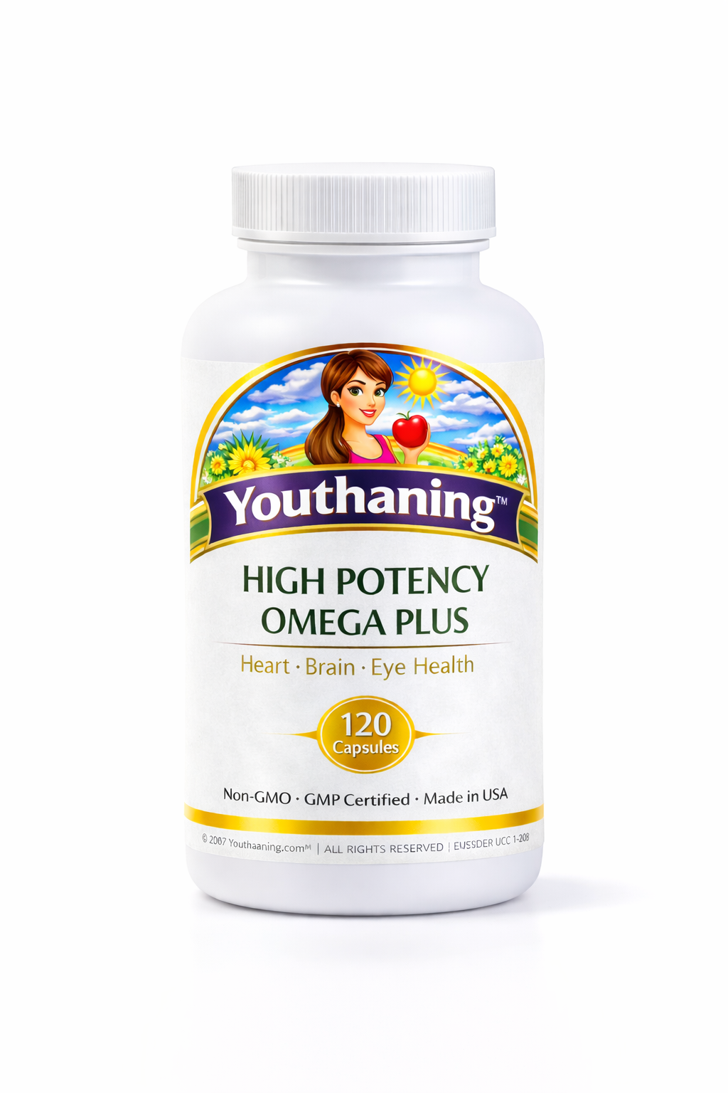 High Potency Omega Plus - 120 Perles - Case of 12