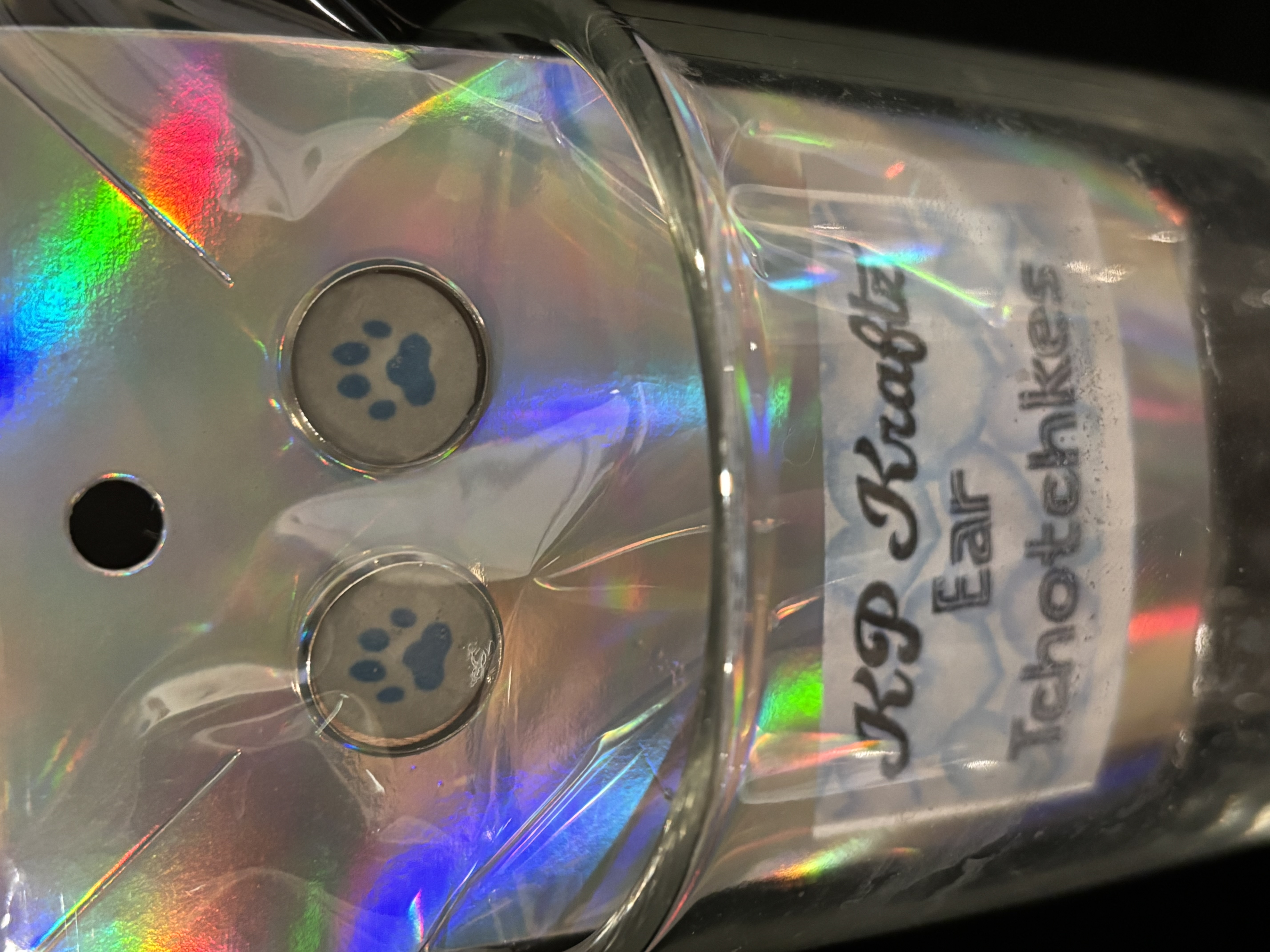 Paw Print Stud Earrings