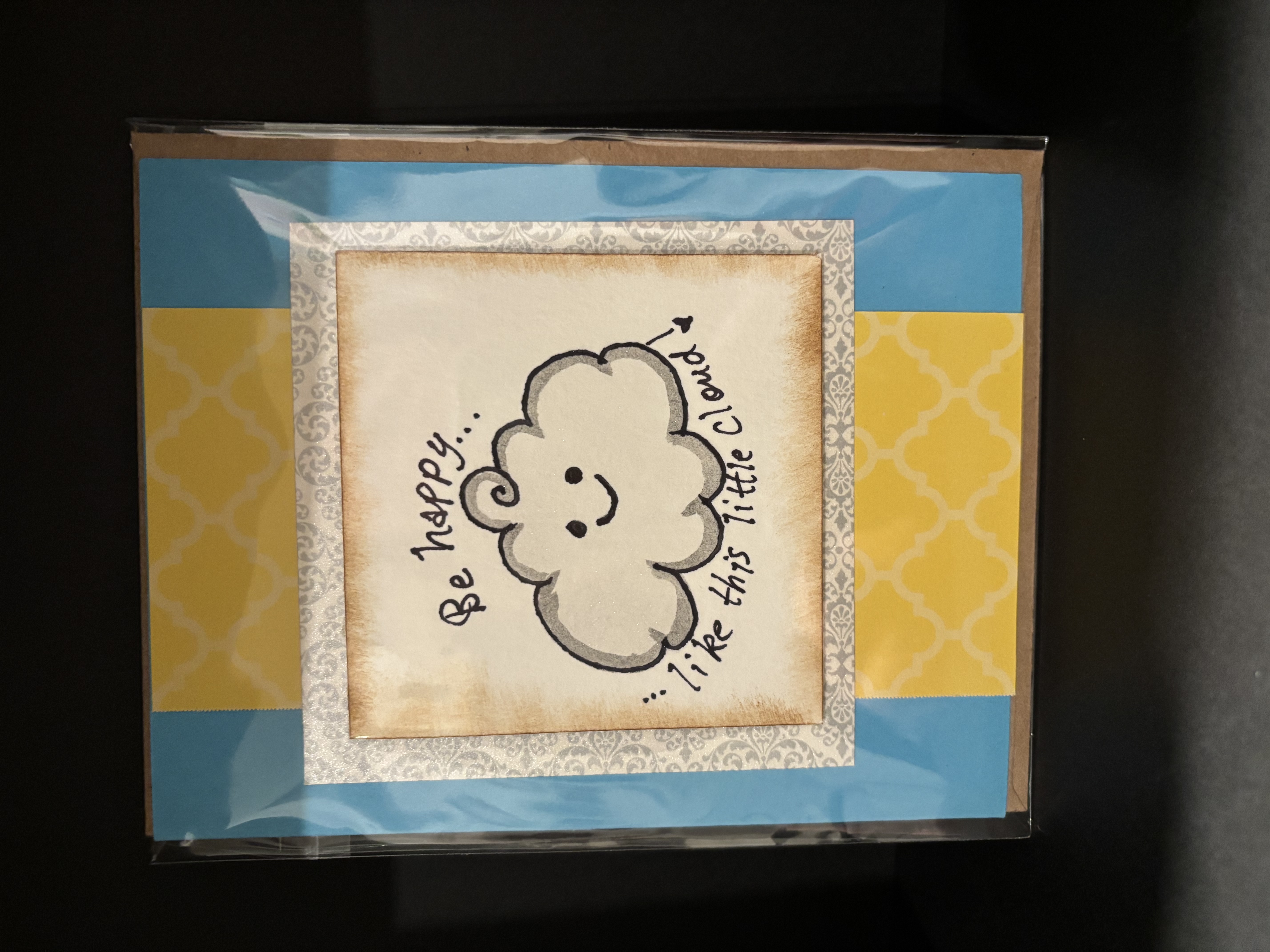 Cute Cloud Greeting Card