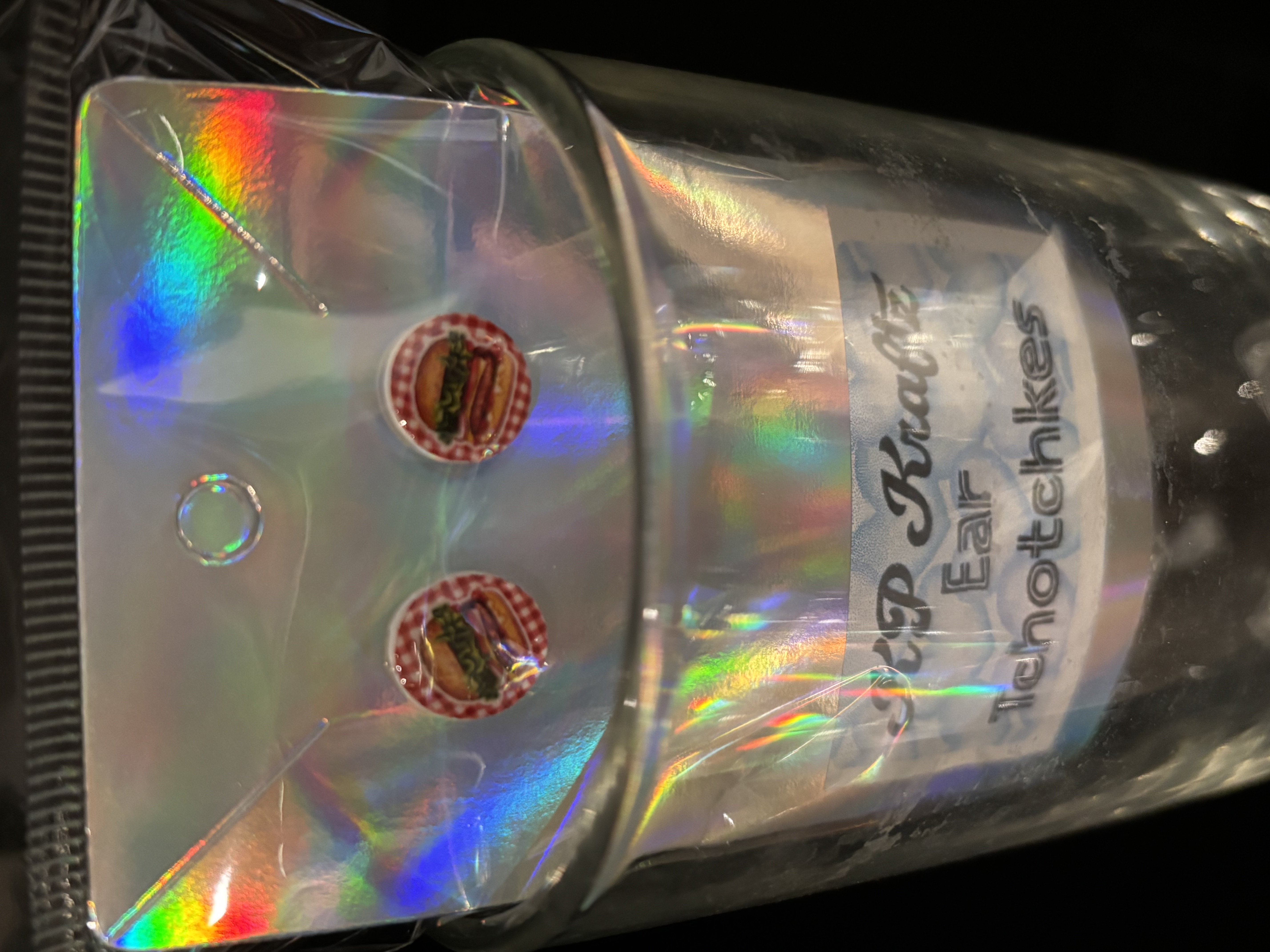 Sandwich Stud Earrings