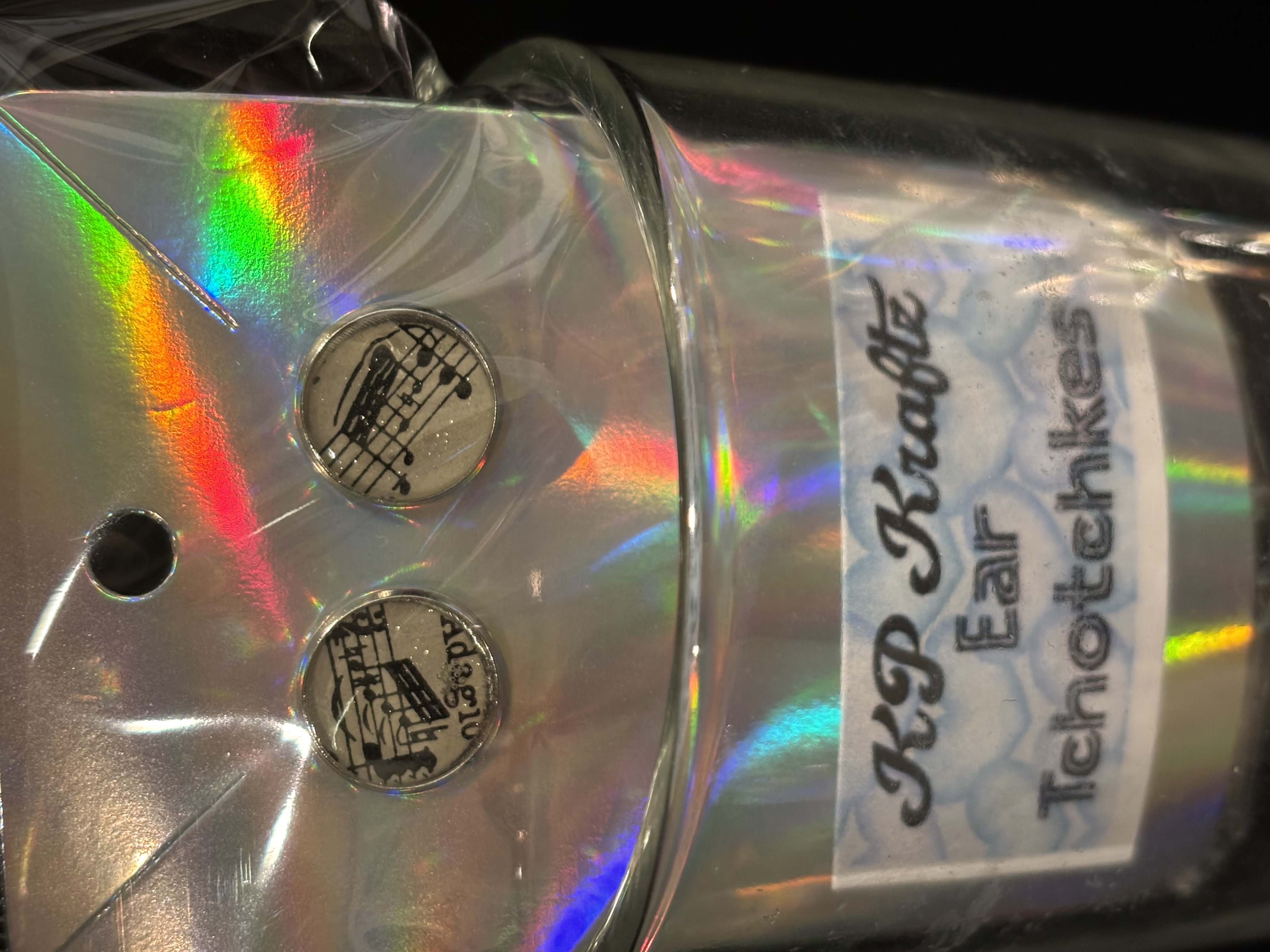 Music Note Stud Earrings