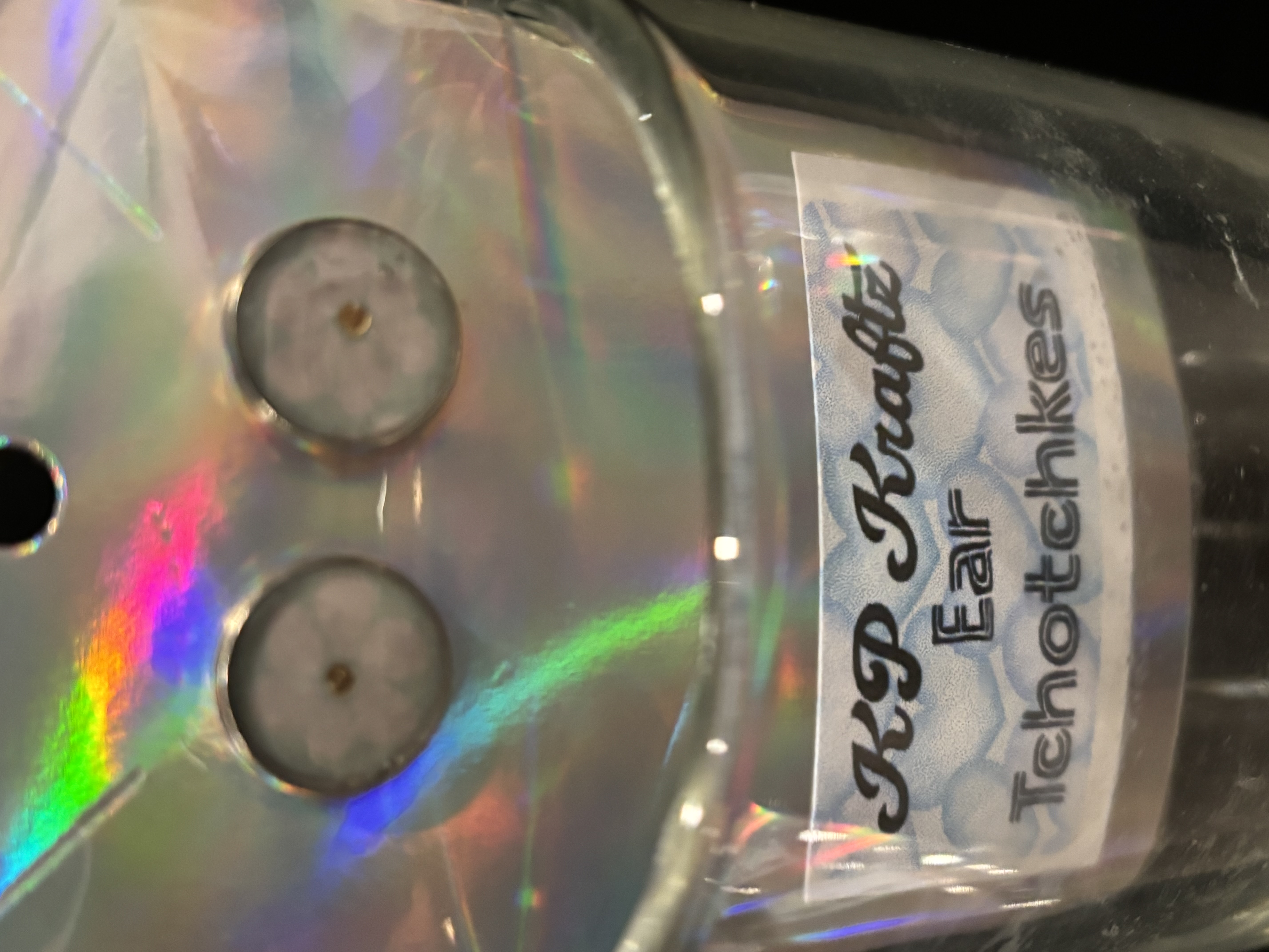 White flower  Ear Tchotchkes