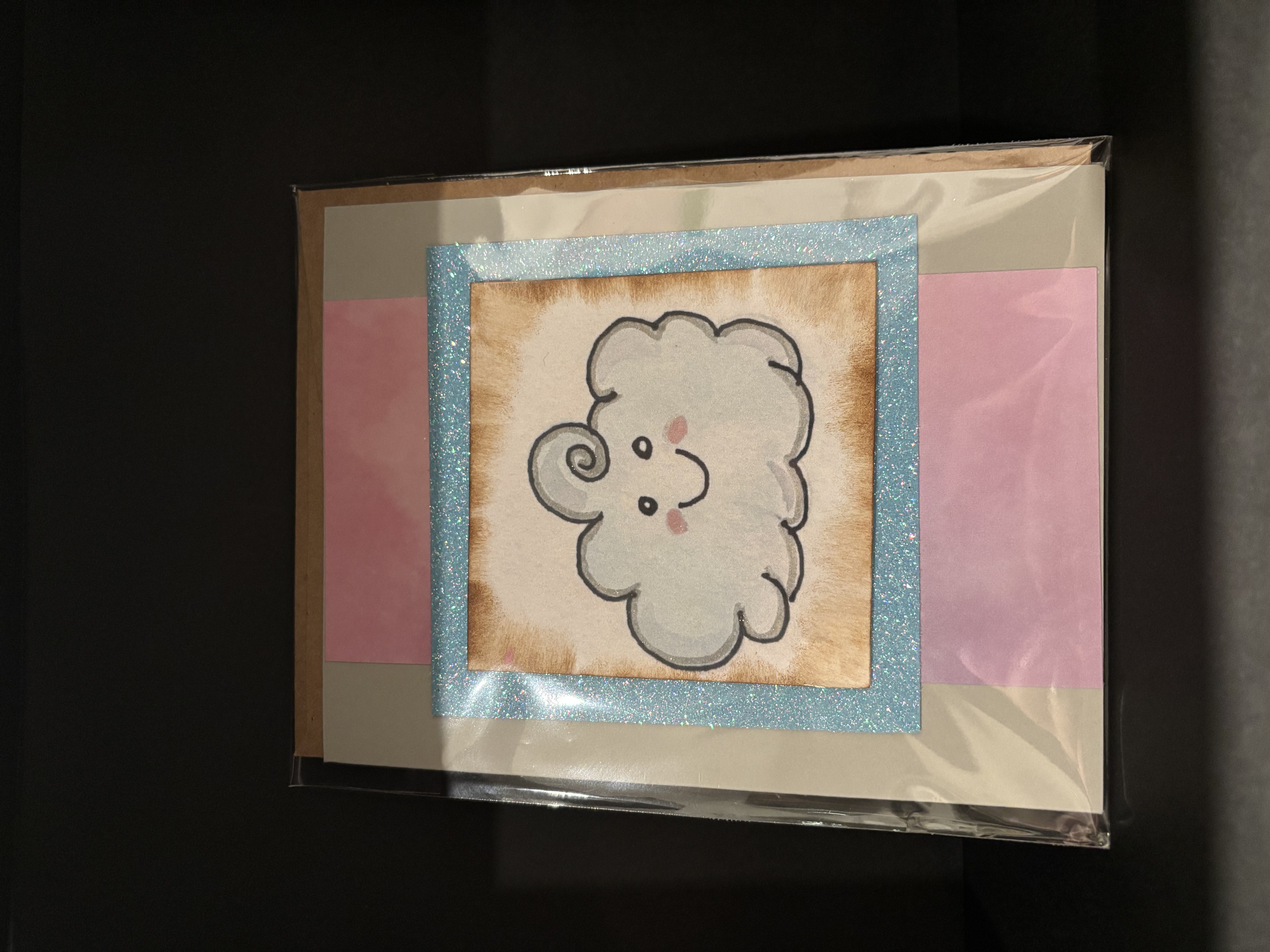 Cute Cloud Greeting Card
