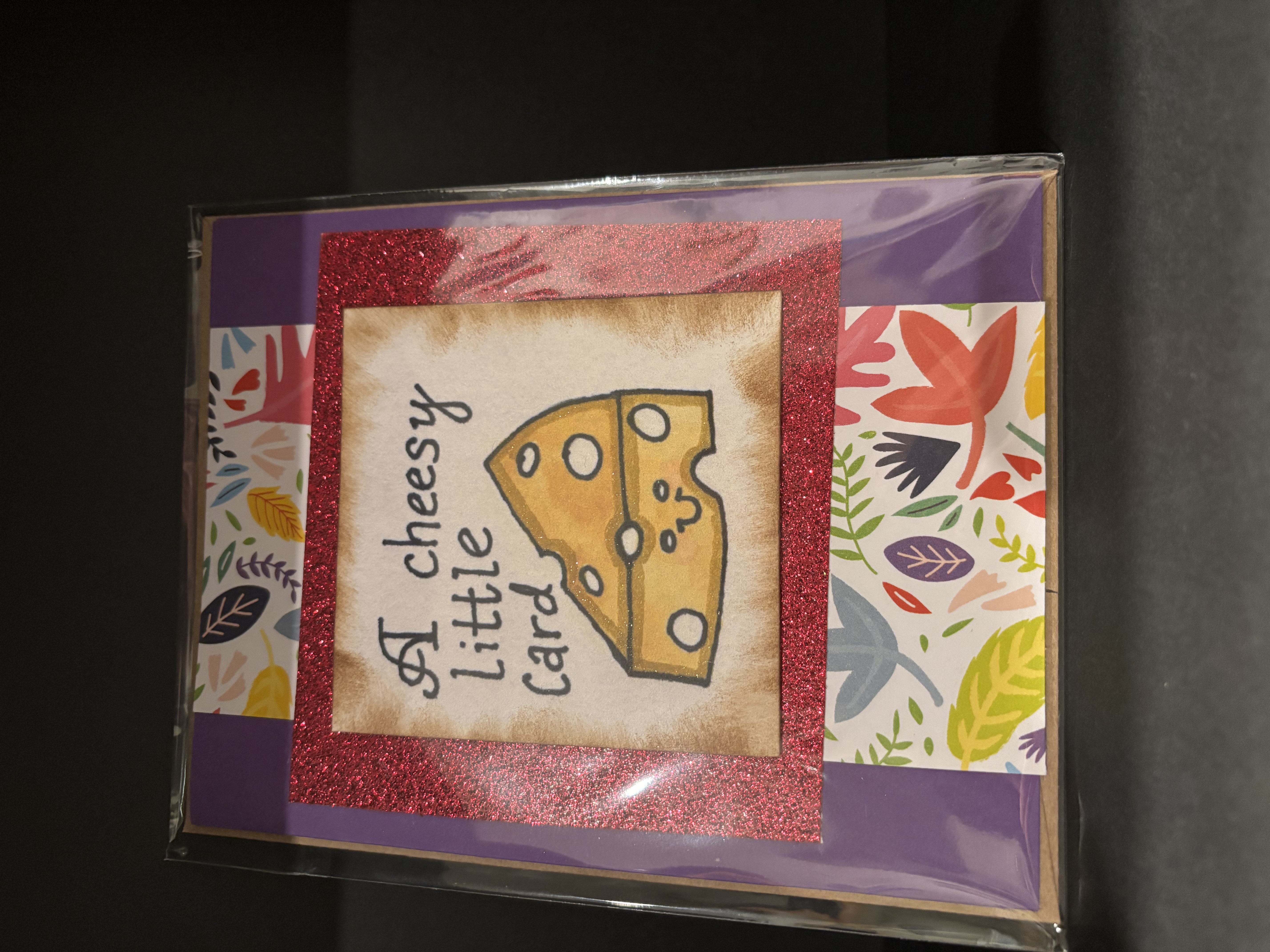 Cheesy Greeting Card