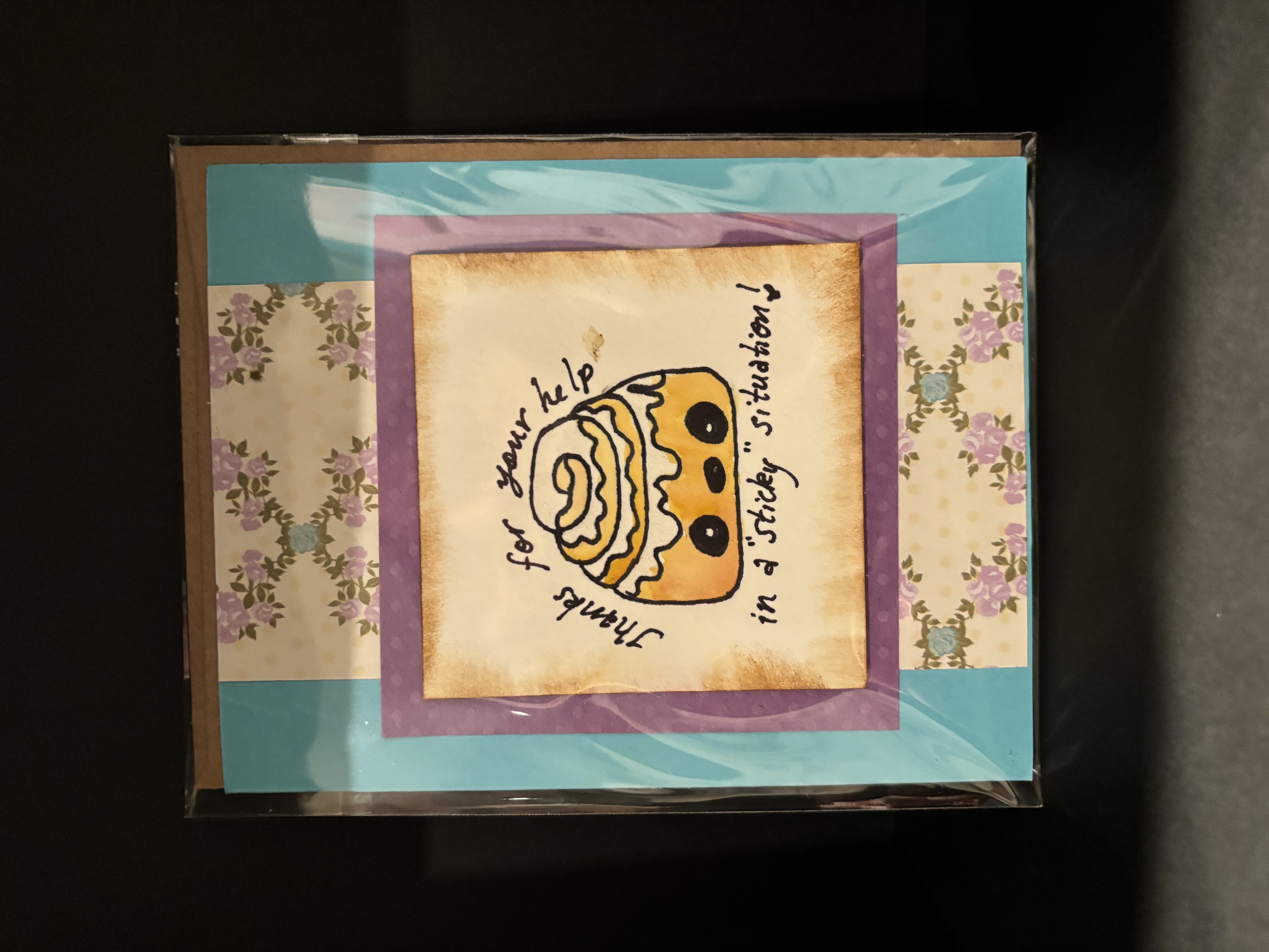 Handmade Thank You Card