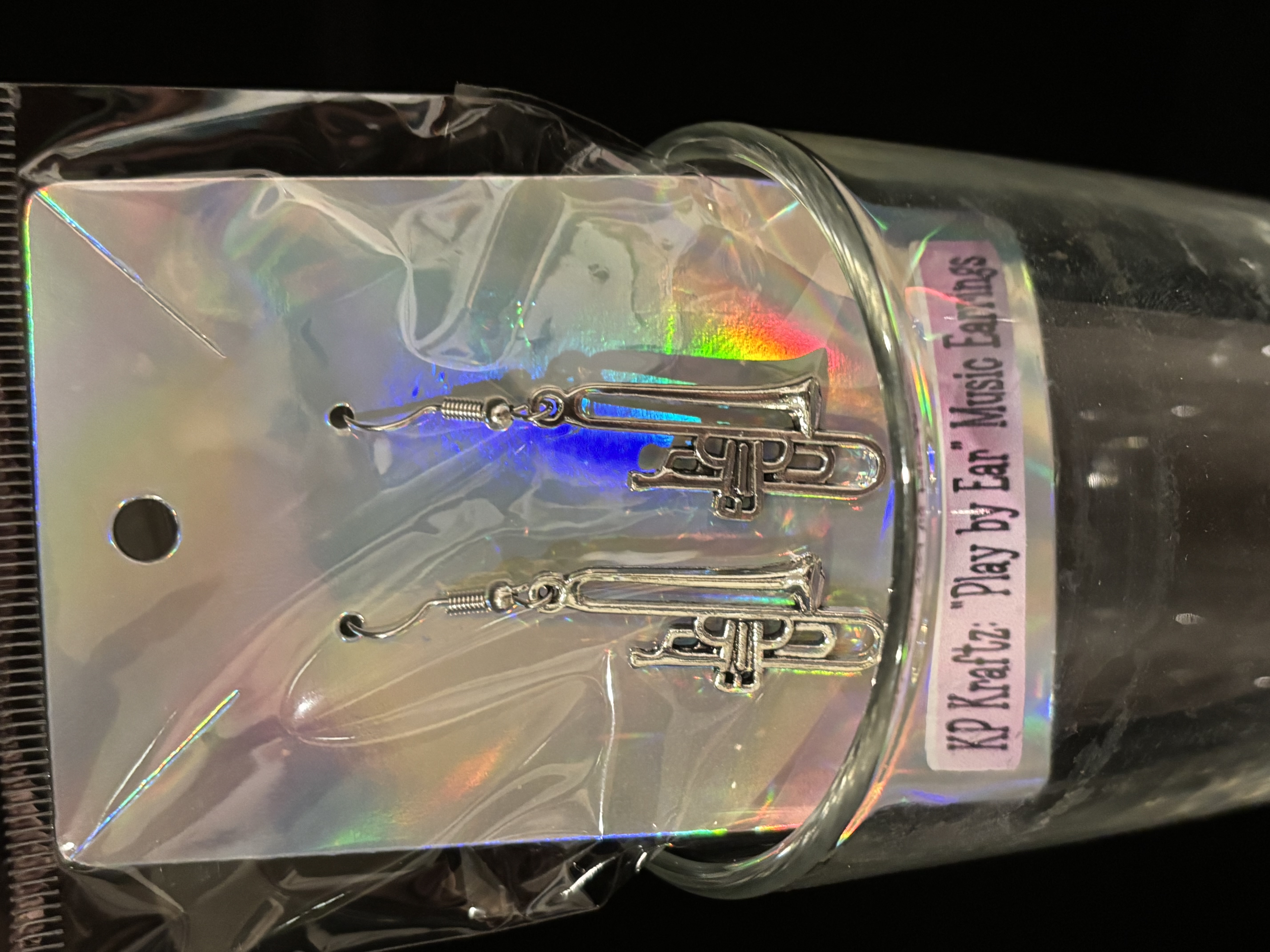 Trumpet Dangle Earrings