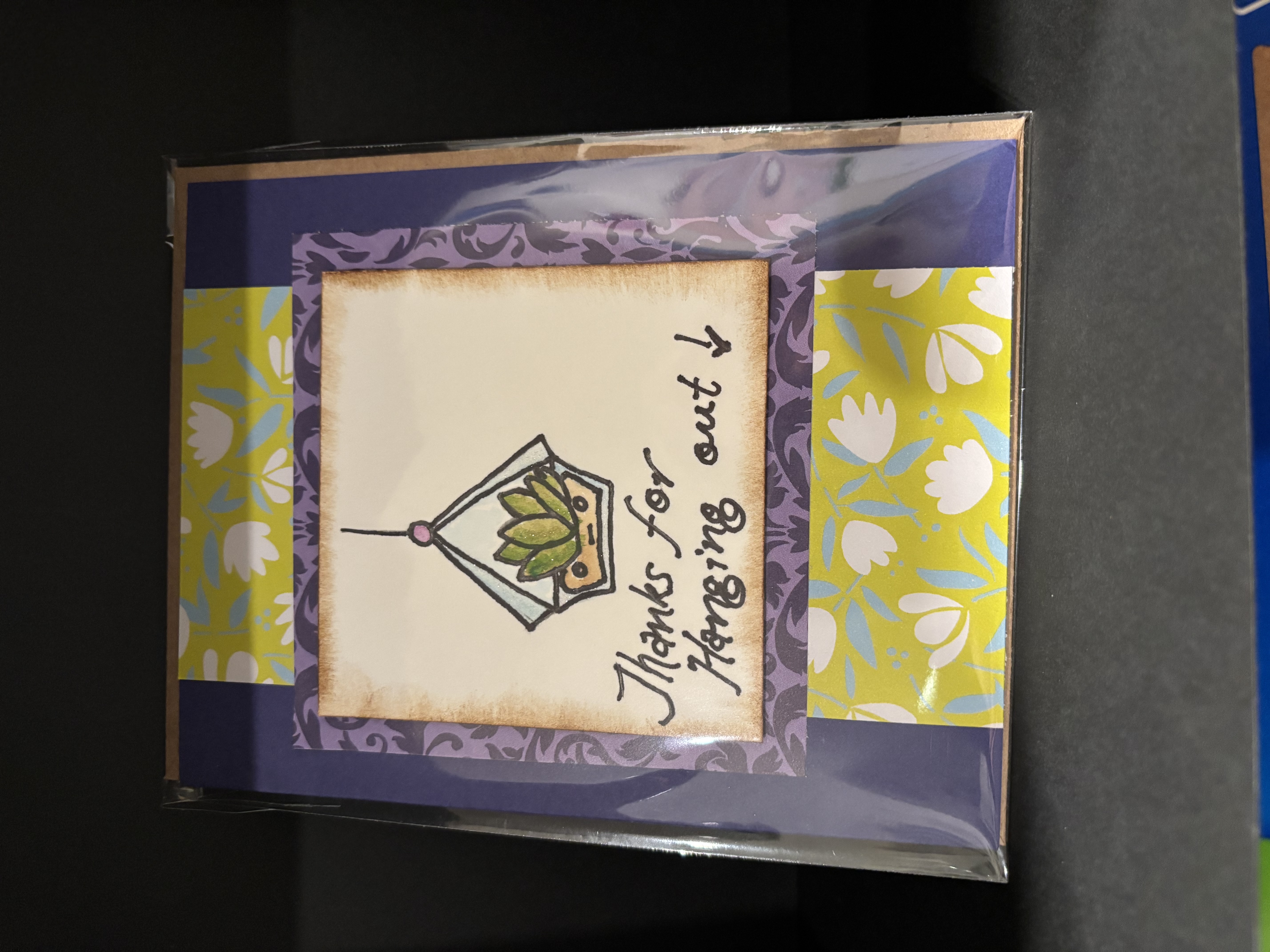 Handmade Thank You Card