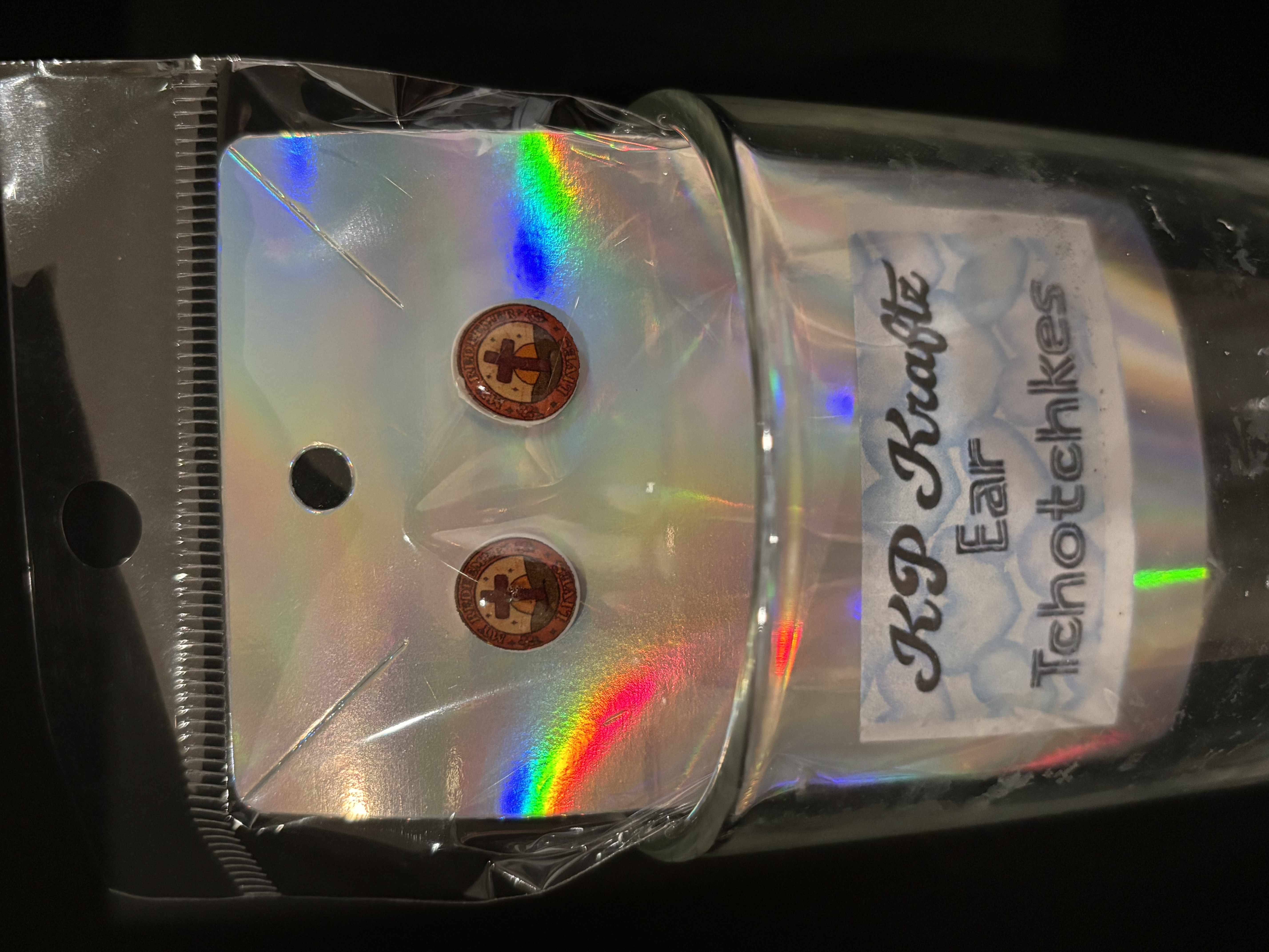 My Redeemer Lives Stud Earrings