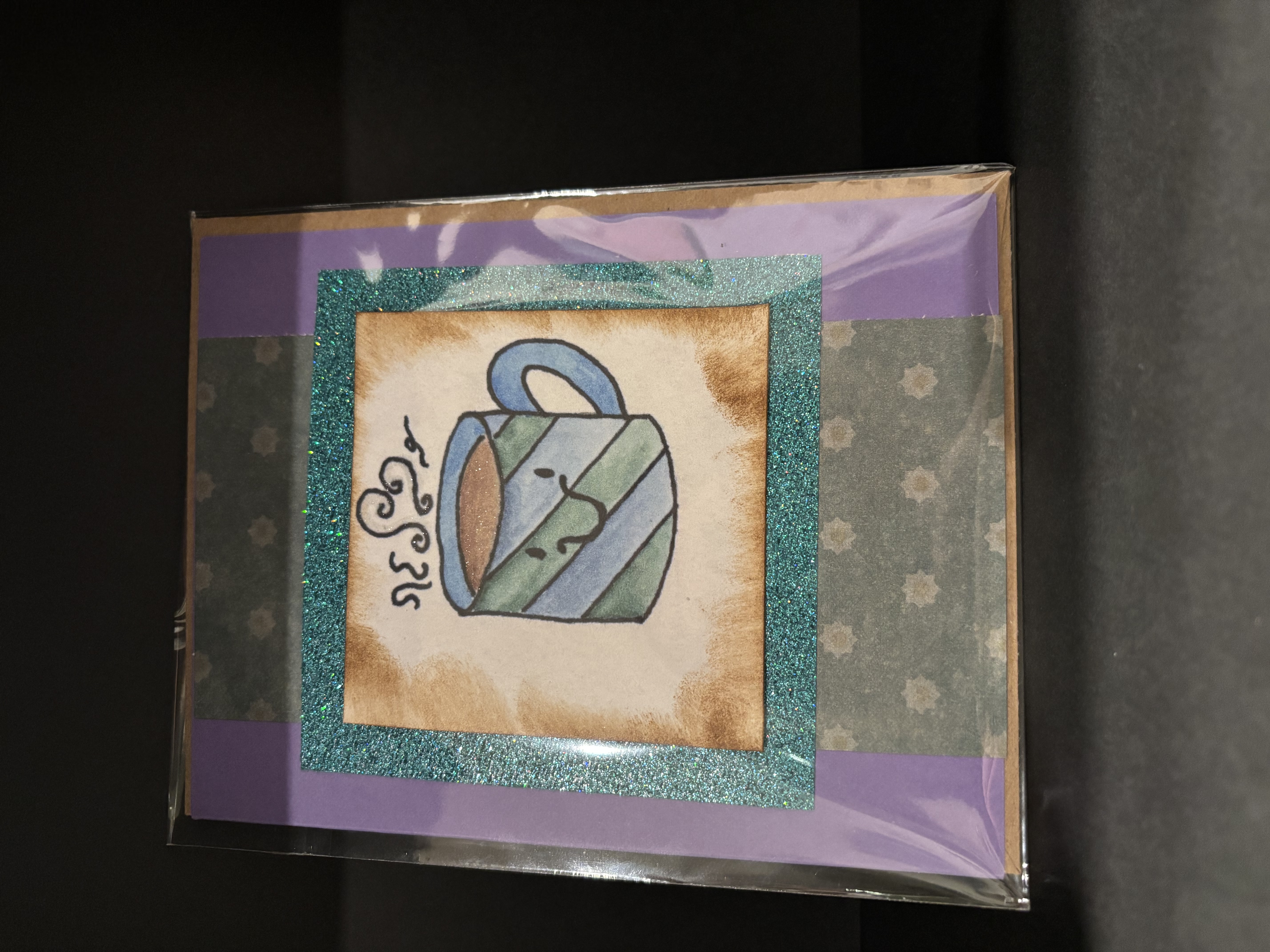 Handmade Mug Art Greeting Card