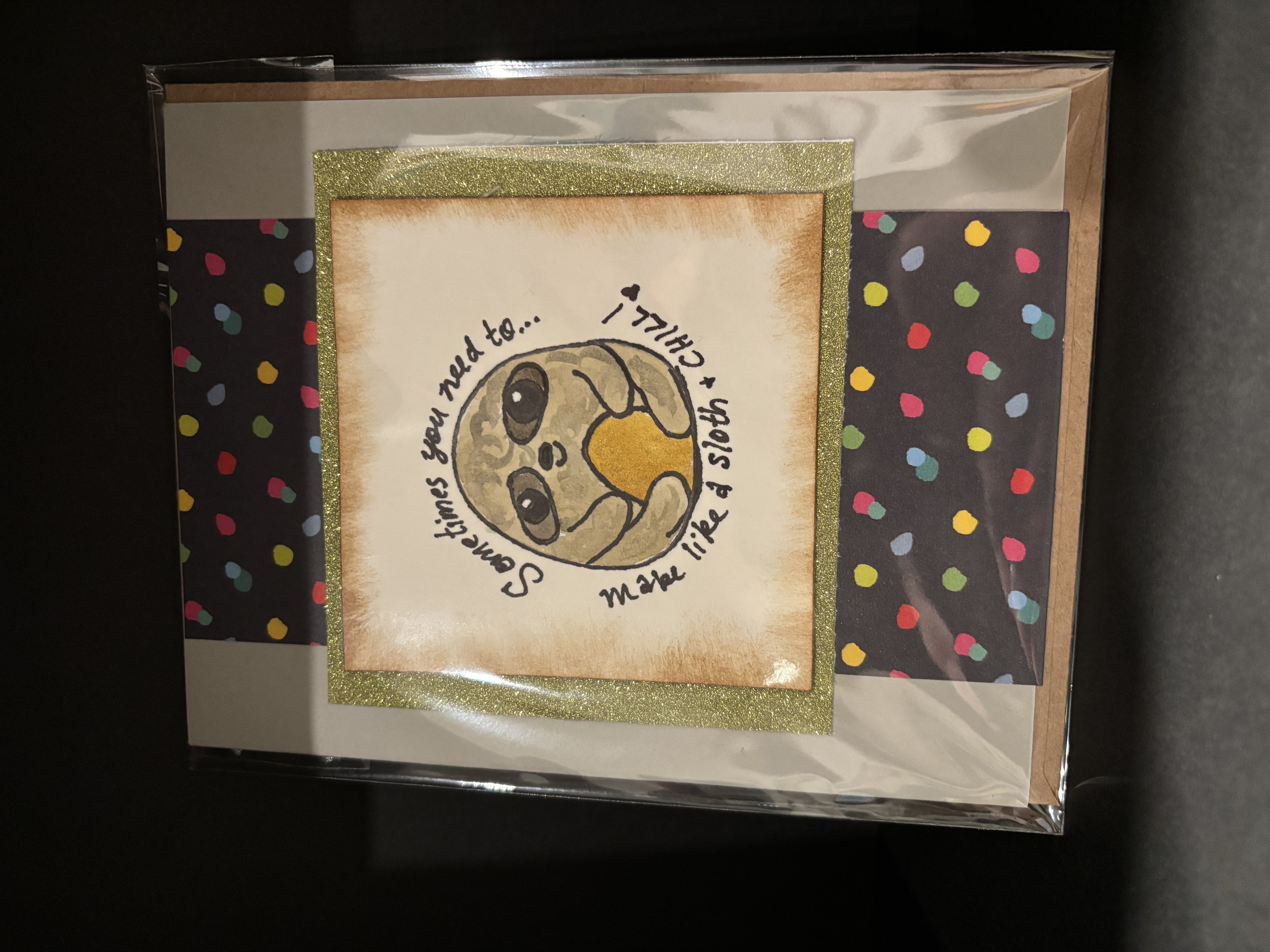 Cute Inspirational Greeting Card