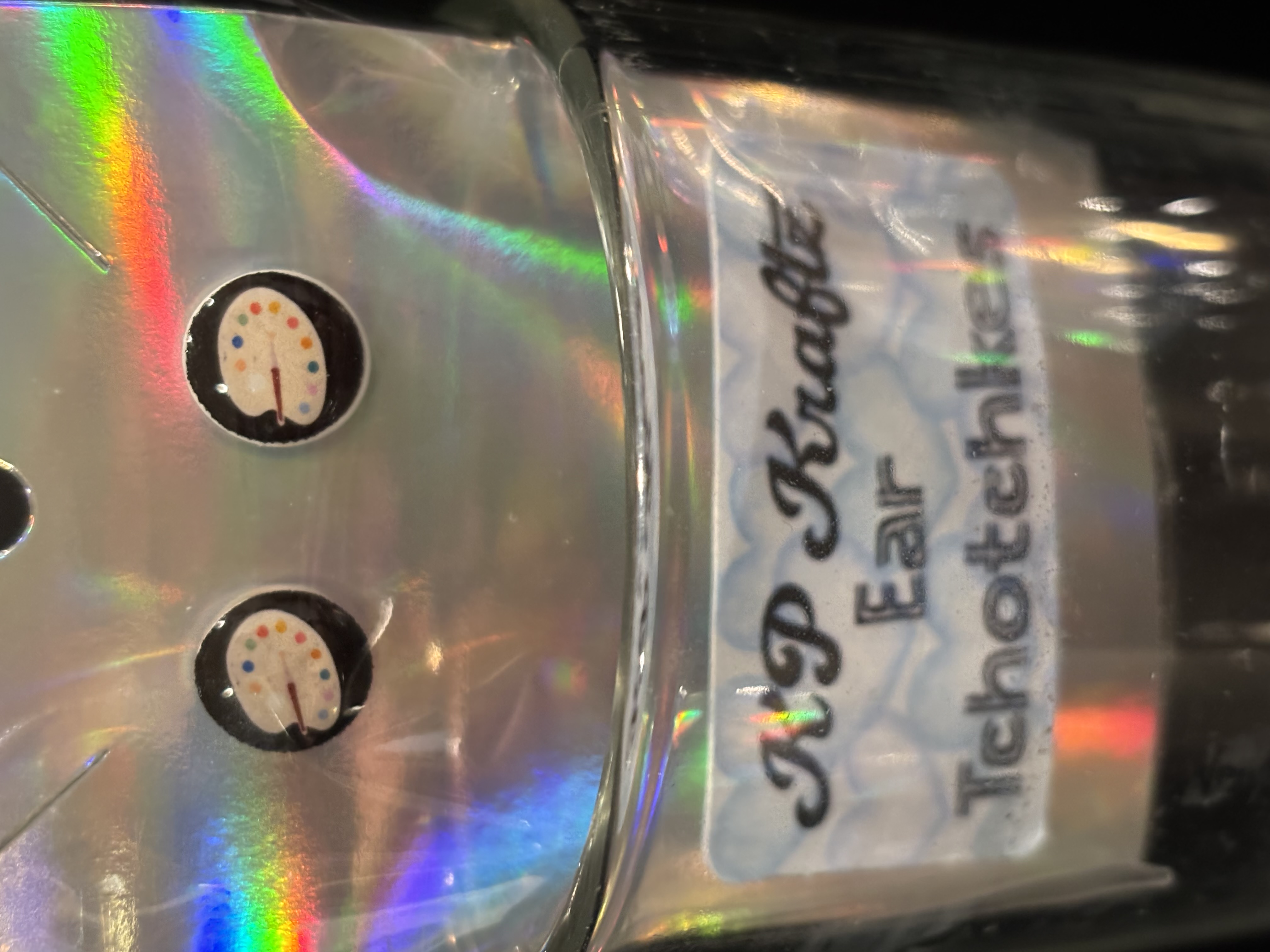 Artist Palette Stud Earrings