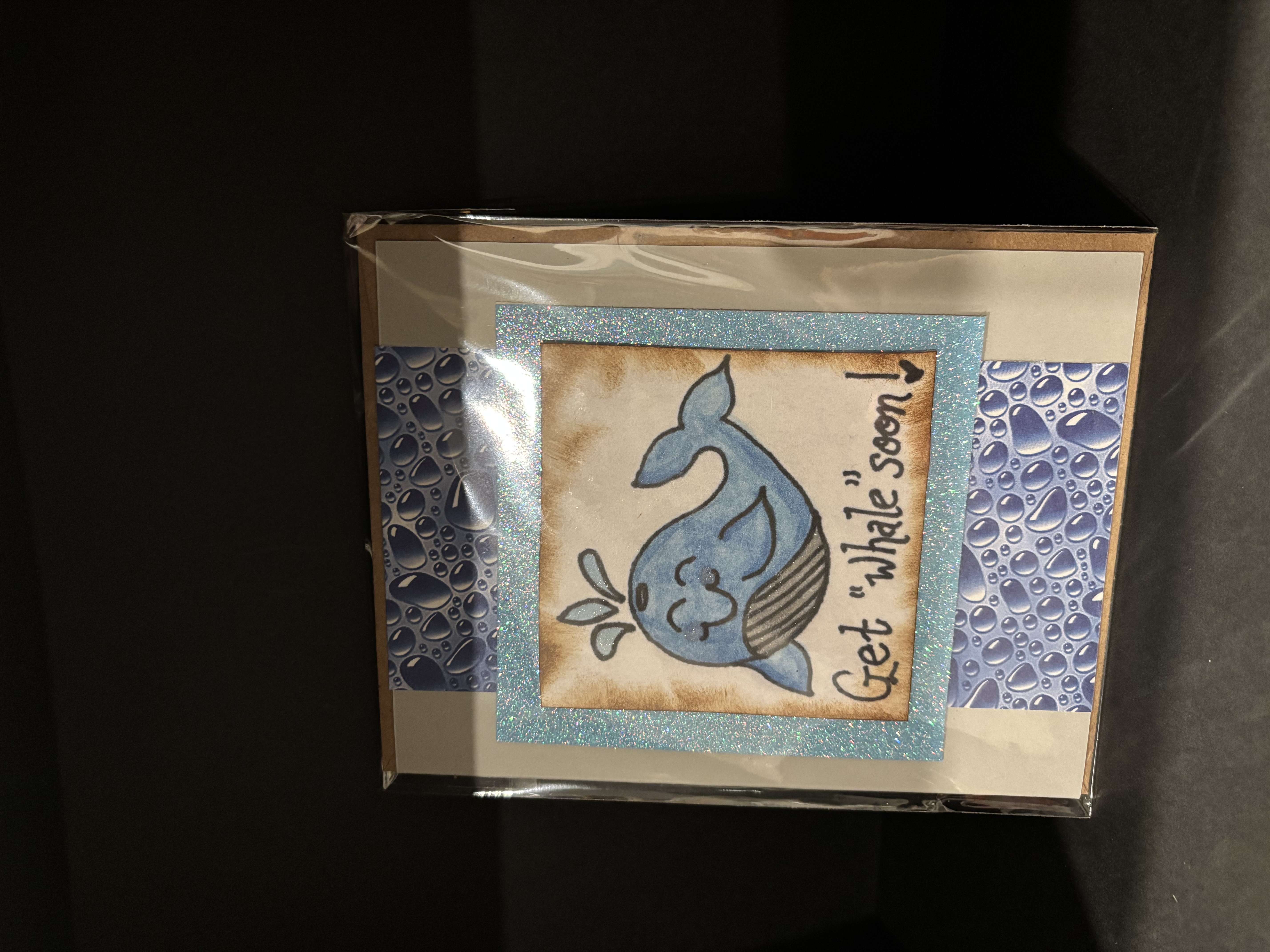 Get Whale Soon Greeting Card