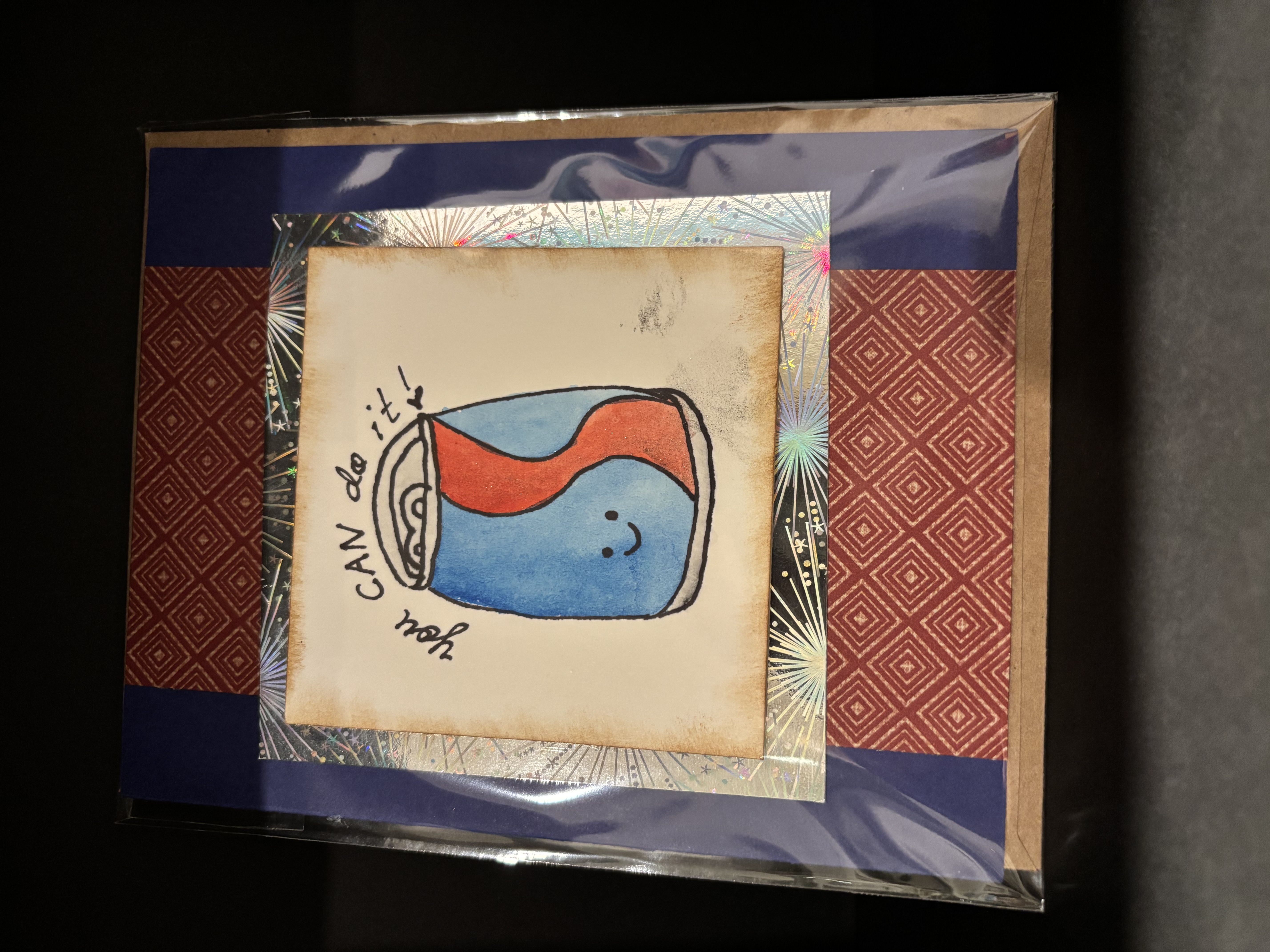 Motivational Can Artwork