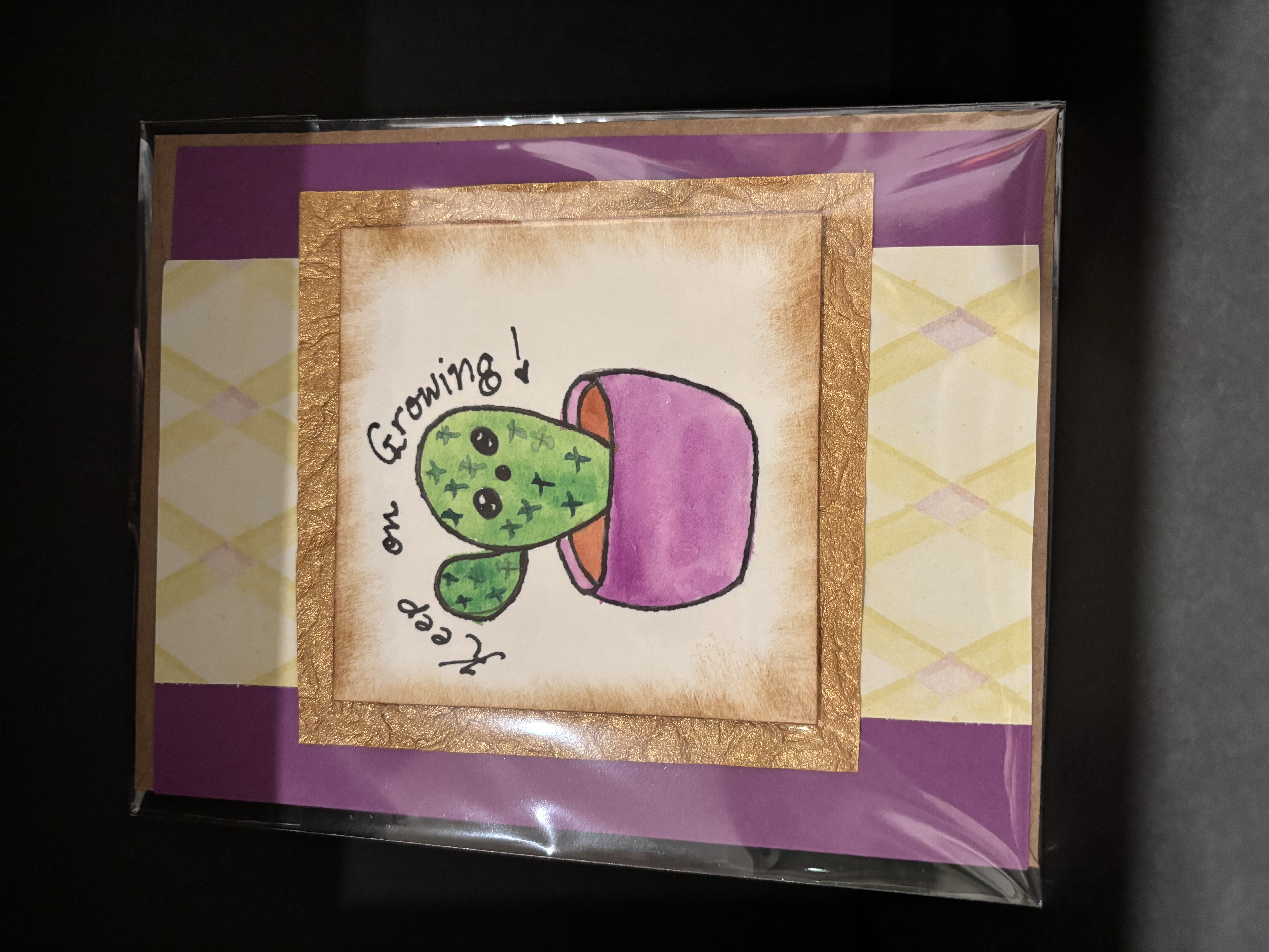 Keep On Growing Greeting Card