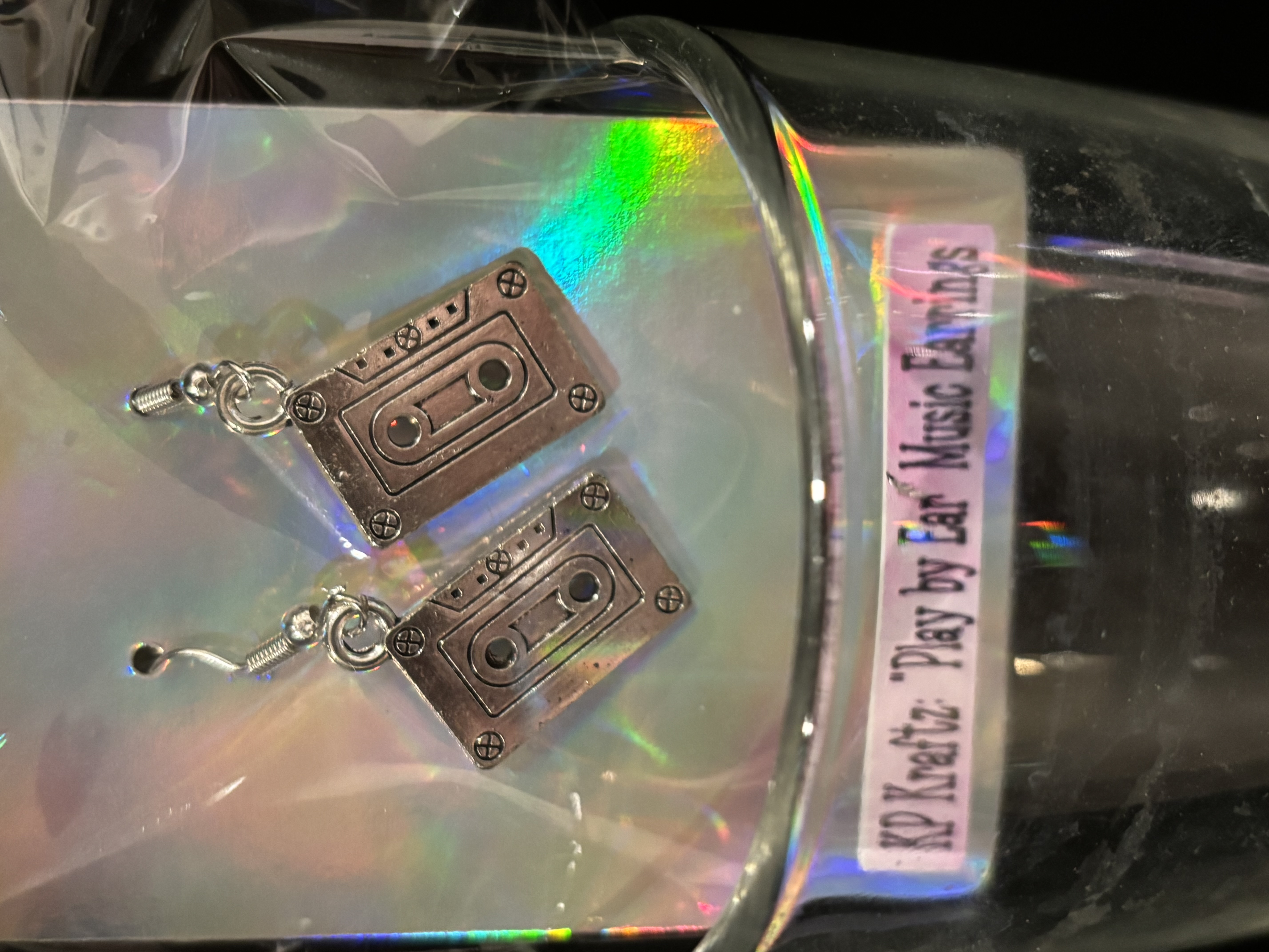 Cassette Tape Earrings