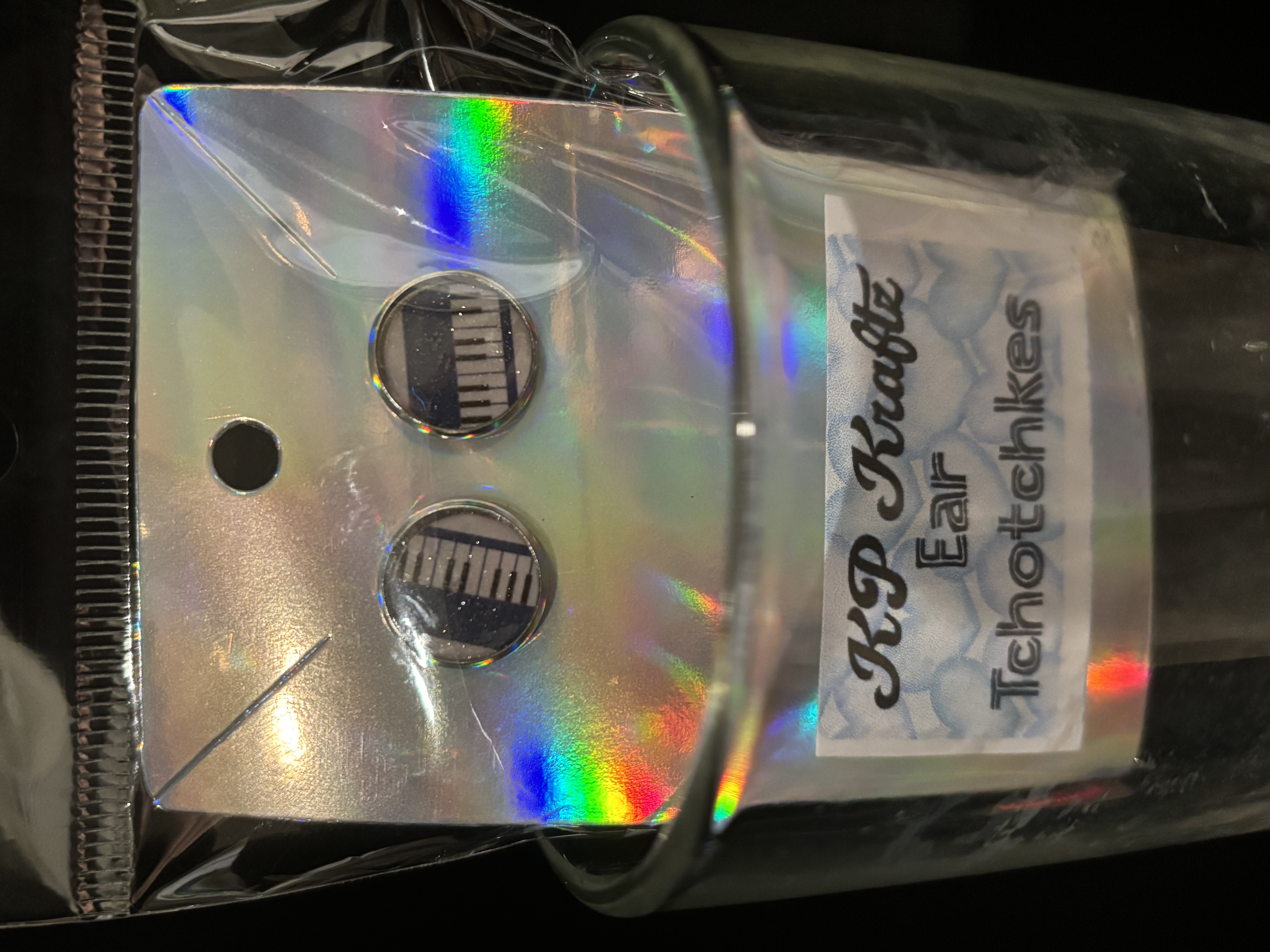 Piano Key Stud Earrings