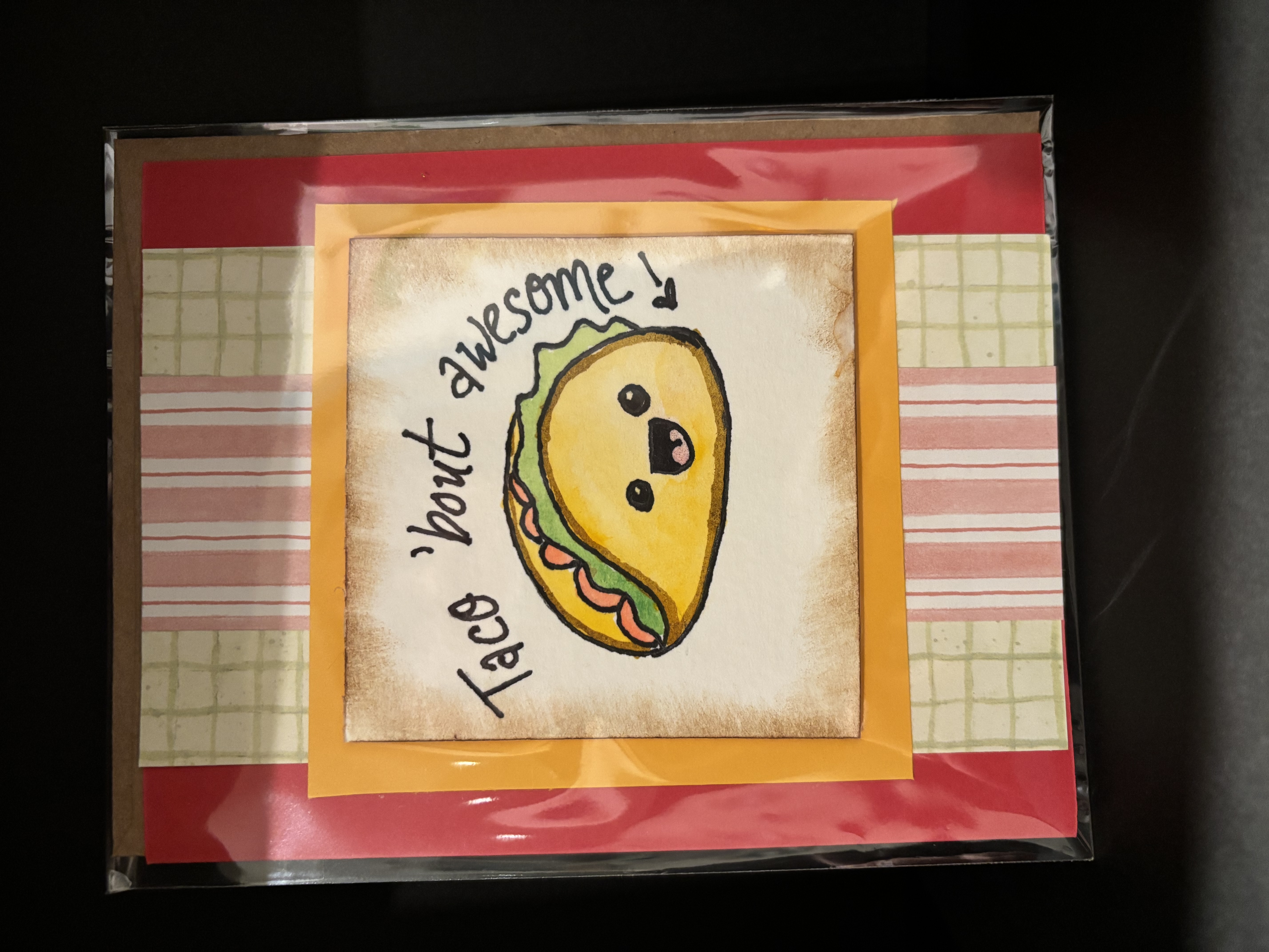 Taco 'Bout Awesome Greeting Card