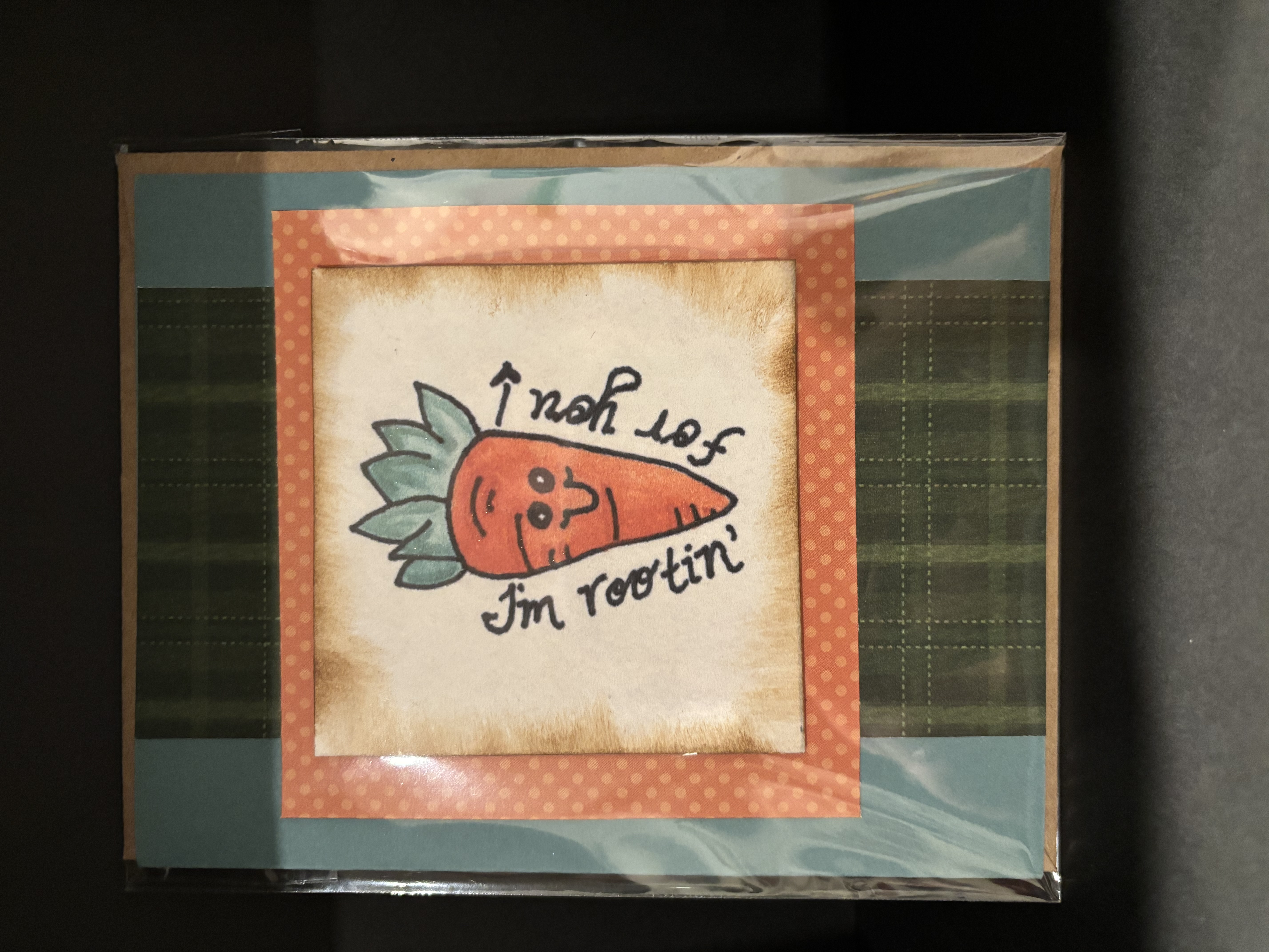 Rootin' For You Greeting Card