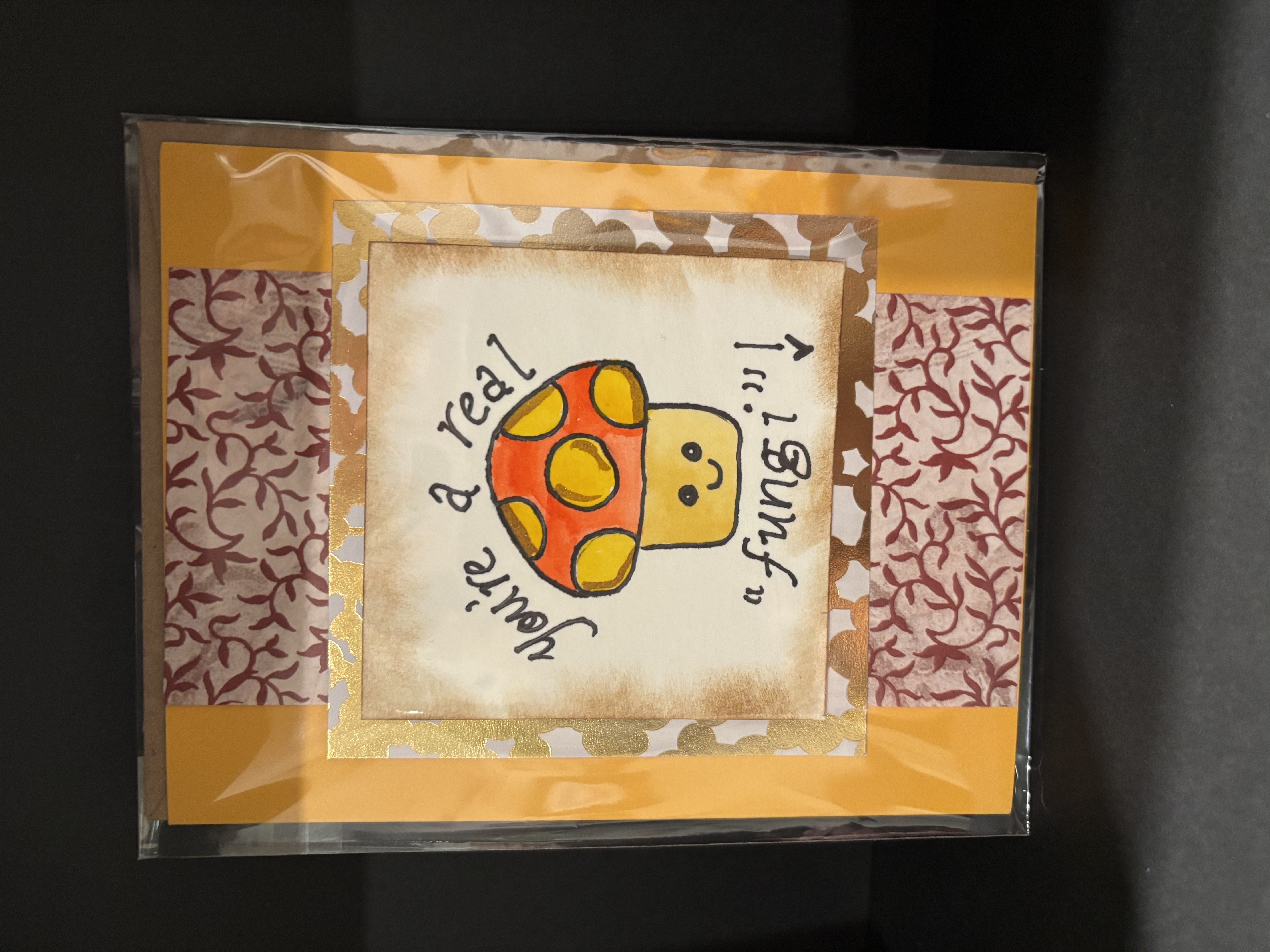 Cute Mushroom Greeting Card