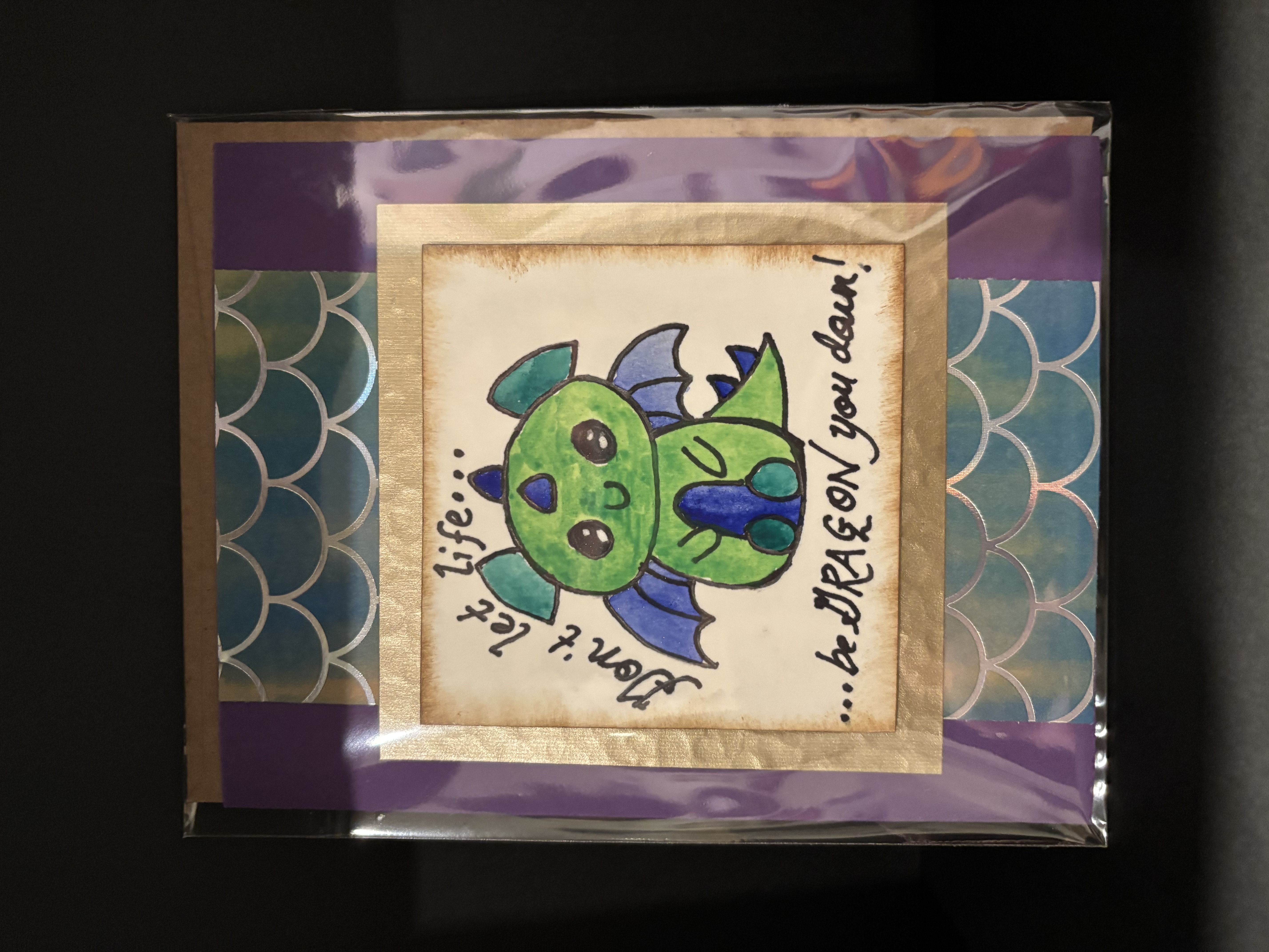 Cute Dragon Greeting Card